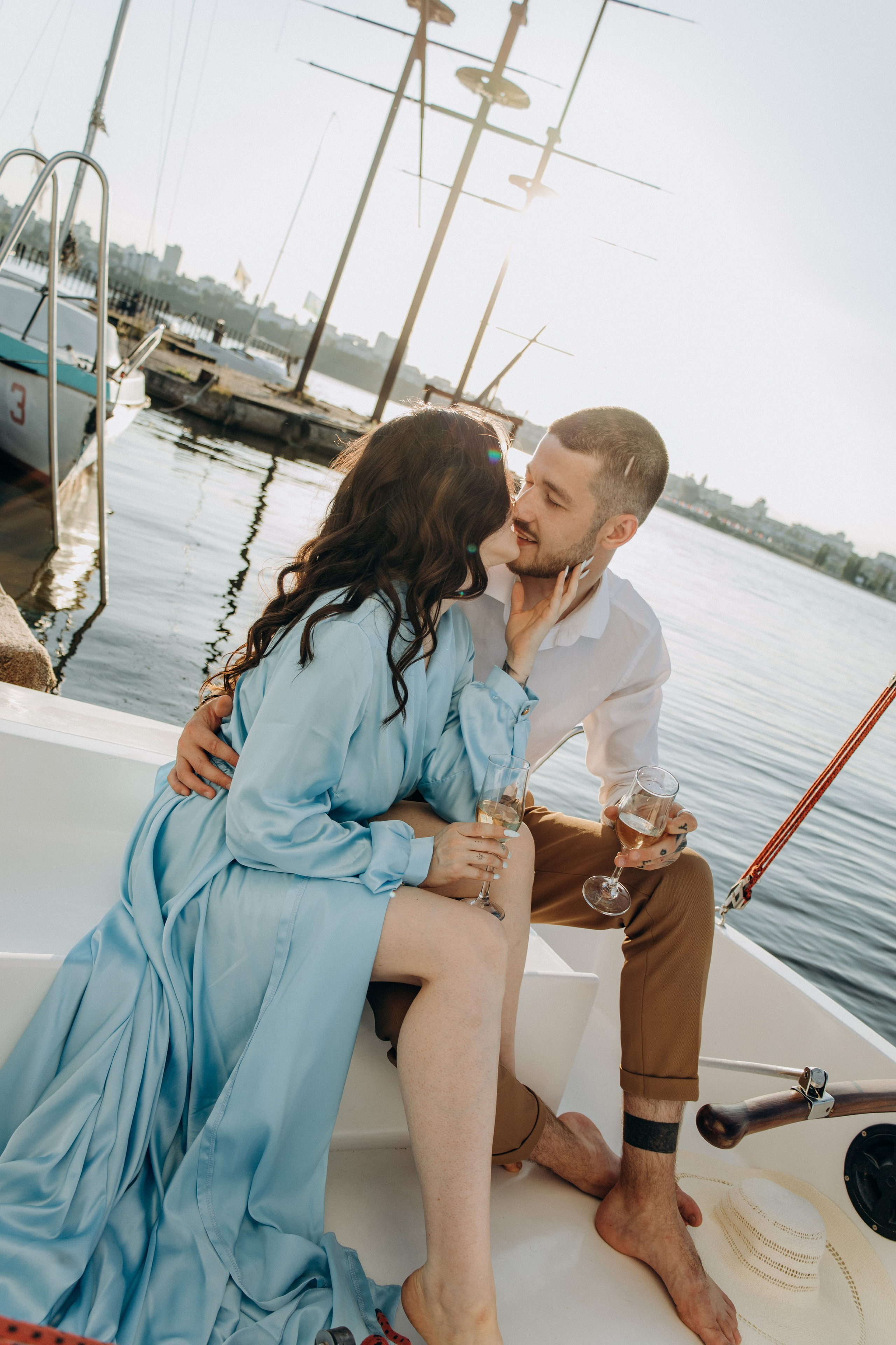 Катя, Максим, яхта. Портретный и семейный фотограф в Воронеже Ксения Ремизова