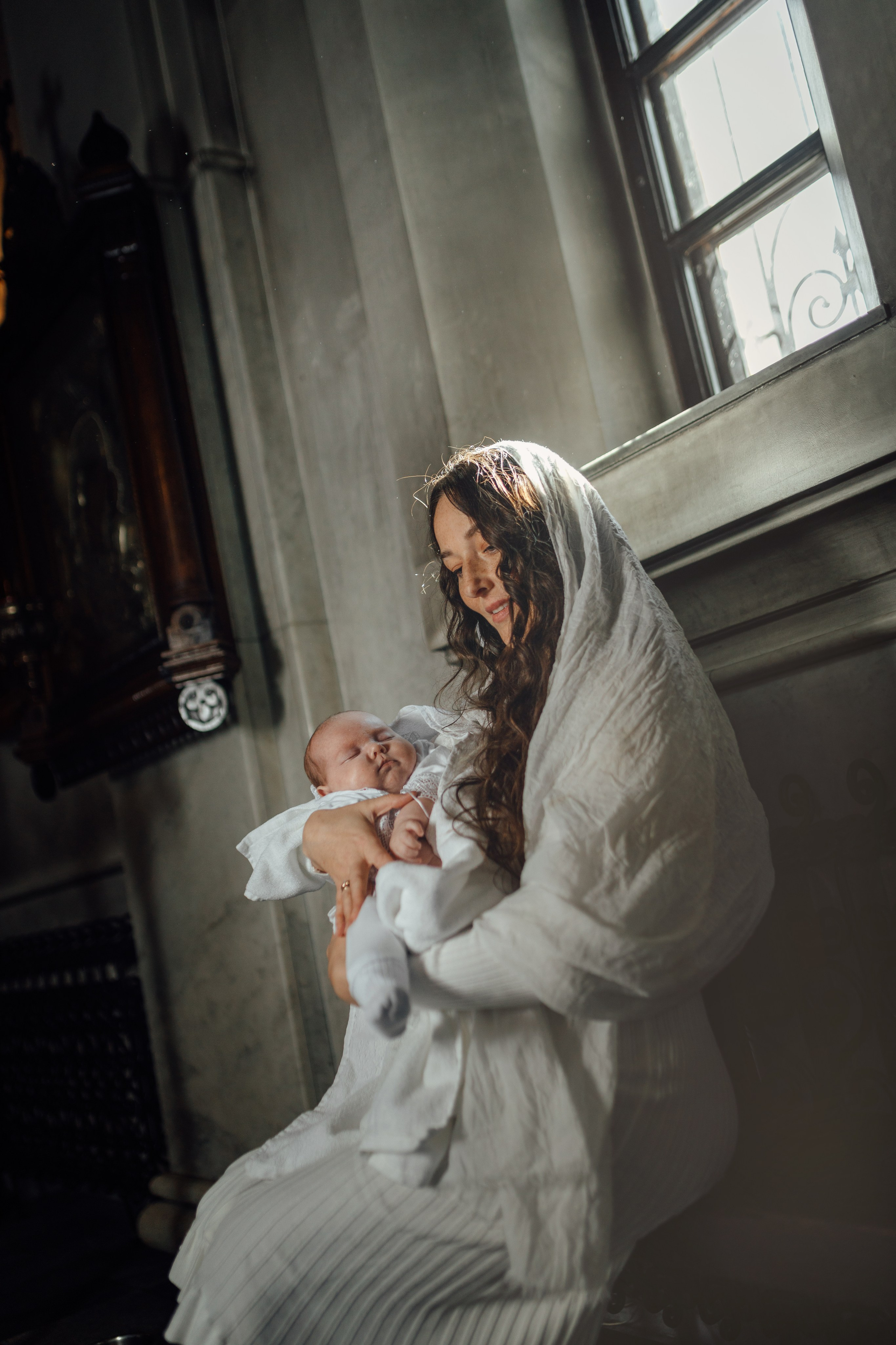 Крещение Тимура храм иконы Всех Скорбящих Радость, октябрь 2024