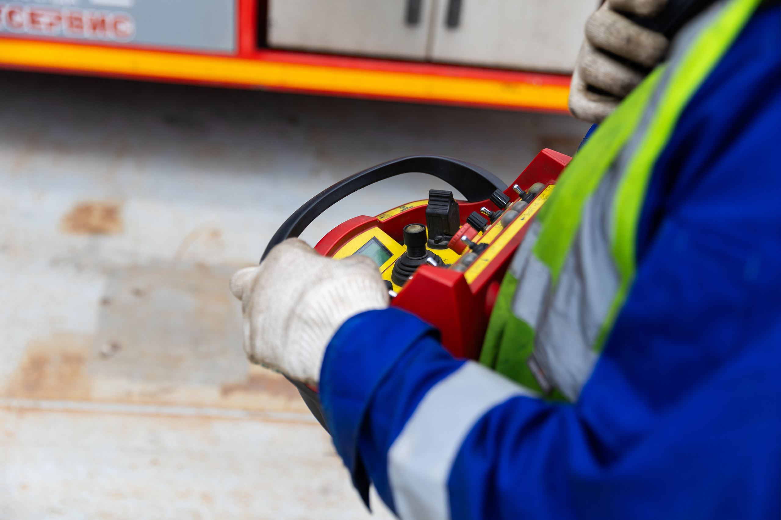 Разгрузка в порту. Снимаю съемки