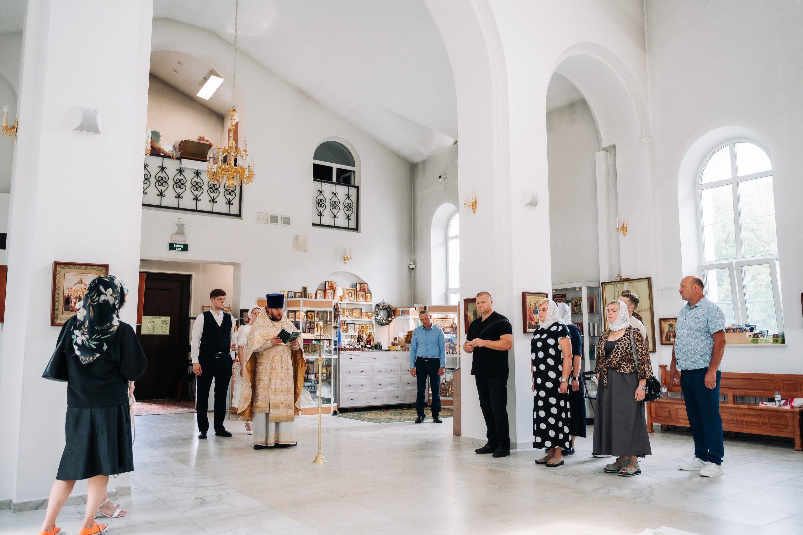 Венчание в Церкови Ермогена Патриарха Всероссийского в Южном Тушино. Свадебный и семейный фотограф в Москве и МО Геннадий Туманцев