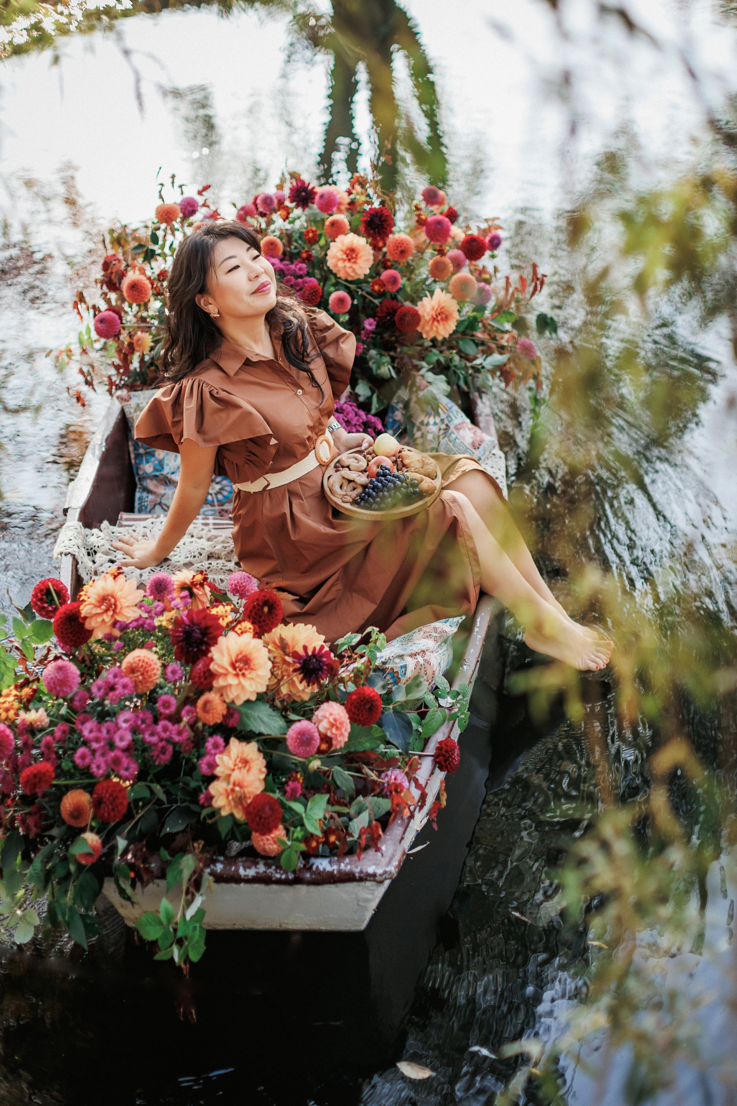Фотопроект «Лодка в цветах». Свадебный, семейный и детский фотограф в городе Партизанск, Находка