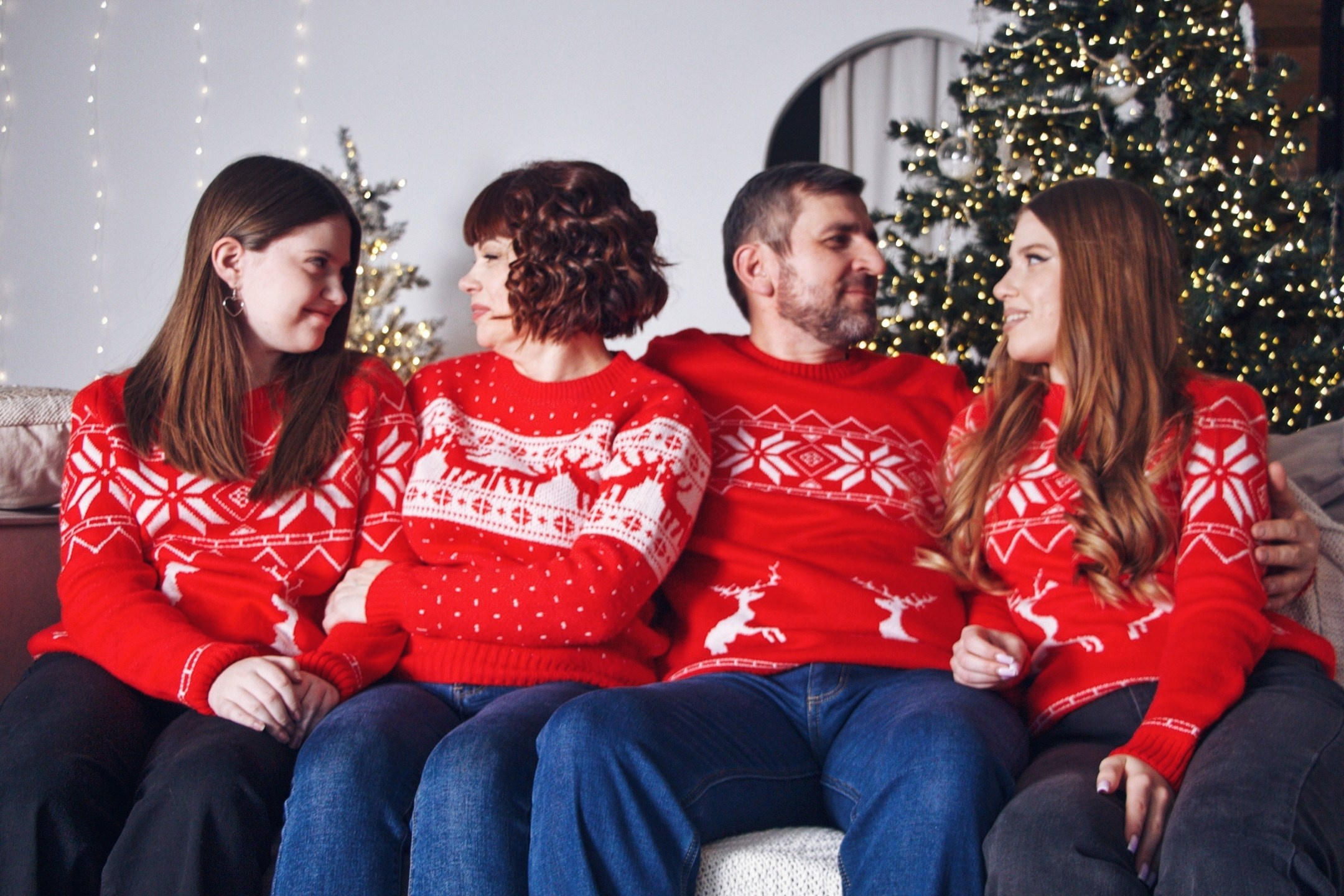 Семья Елены и Юрия в новогодний вечер…. Творческая, семейная Фотосъемка ДоброДарова Елена Омск