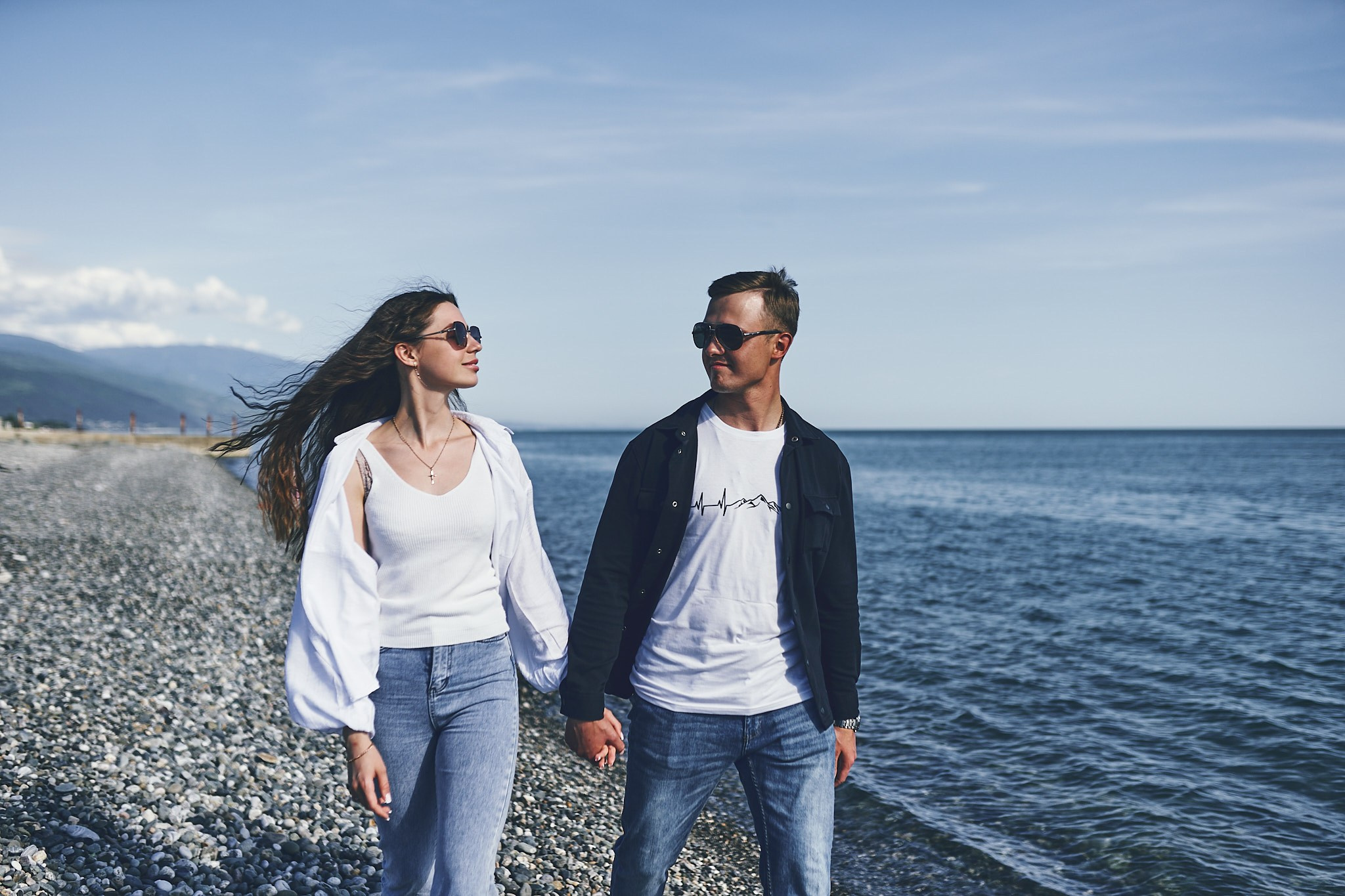 Love story в Сочи на берегу моря. Фотограф в Сочи Катя Гончарова