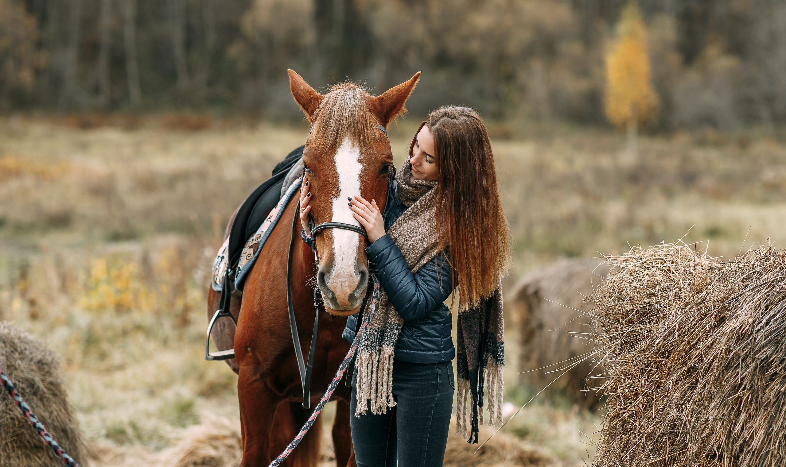 Конная прогулка. Фотограф г. Зубцов Елена Соколова