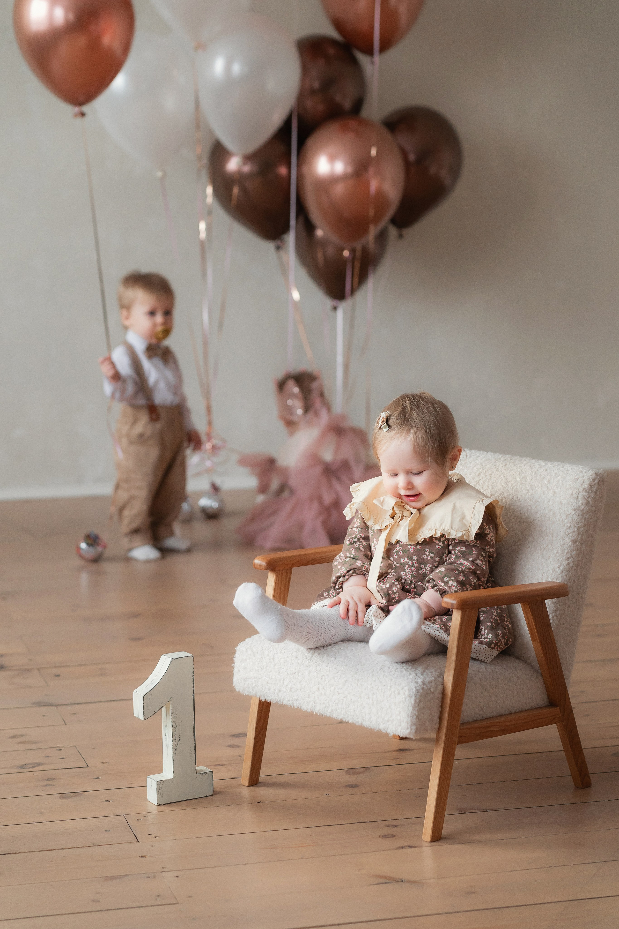 Съёмка годика для Авроры и Арсения. Фотограф Благовещенск Анна Емельянова