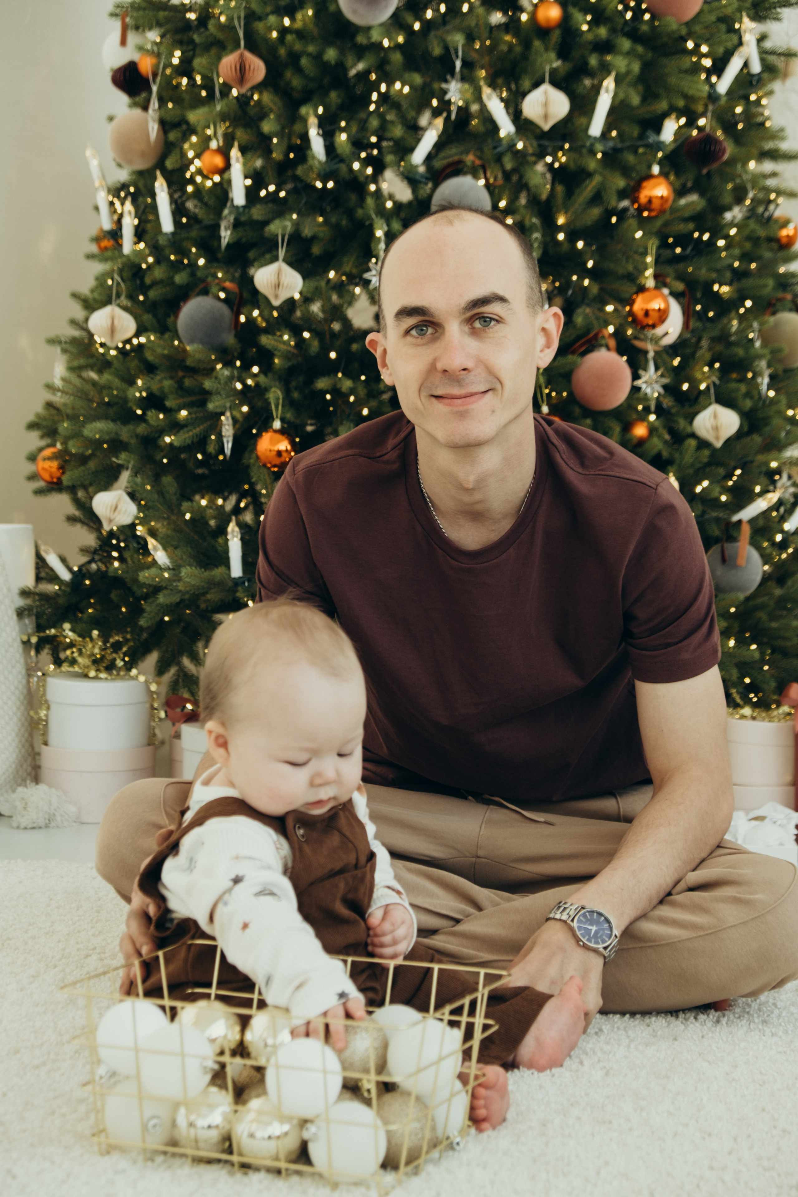 Первый Новый год для Вовочки!. Фотограф Евгения Войко Тюмень