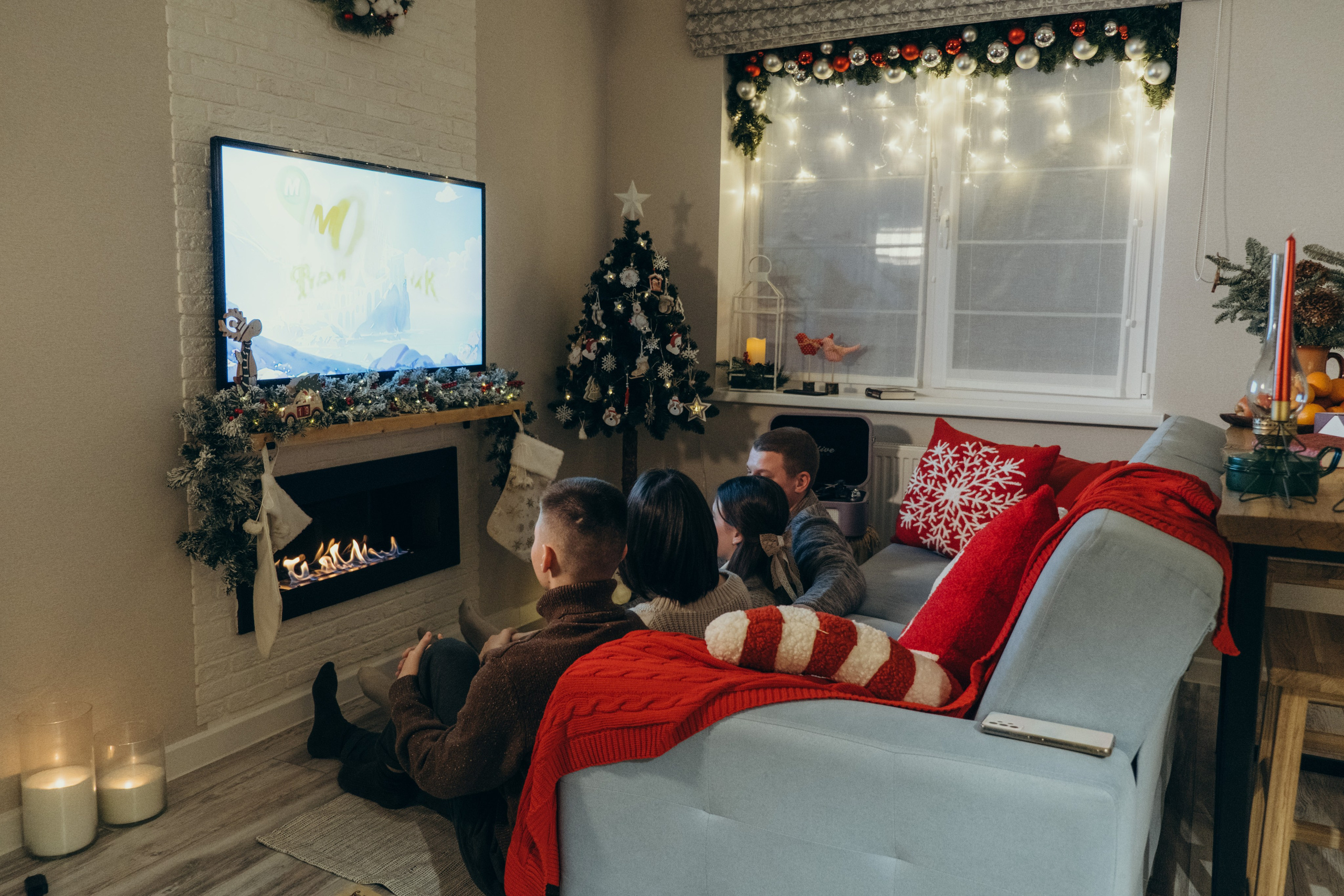 Новогодний уют на даче. Фотограф Евгения Войко Тюмень