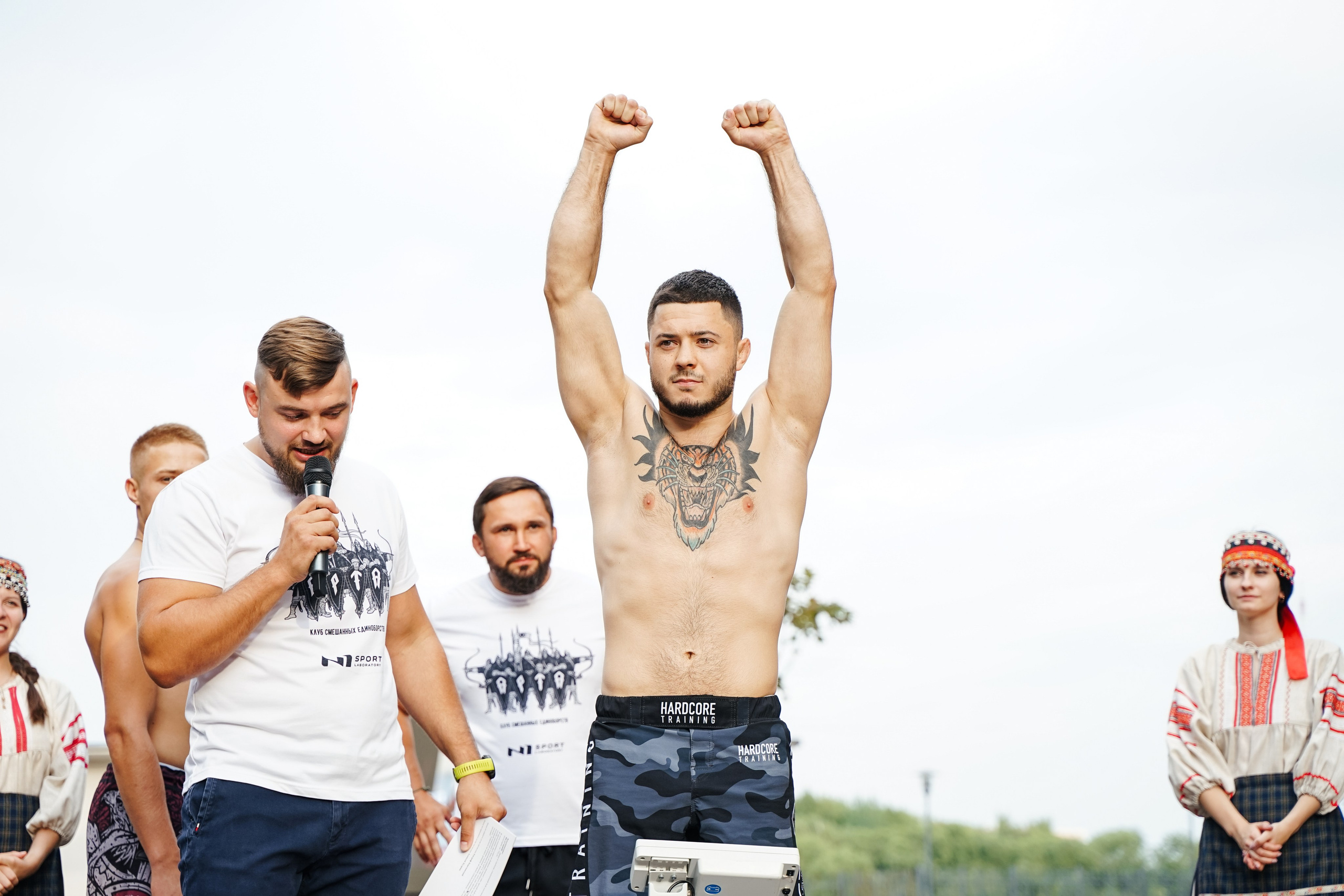 Вечер боев в ЦПКиО. Фотограф Надежда Погребняк | Рязань | Москва