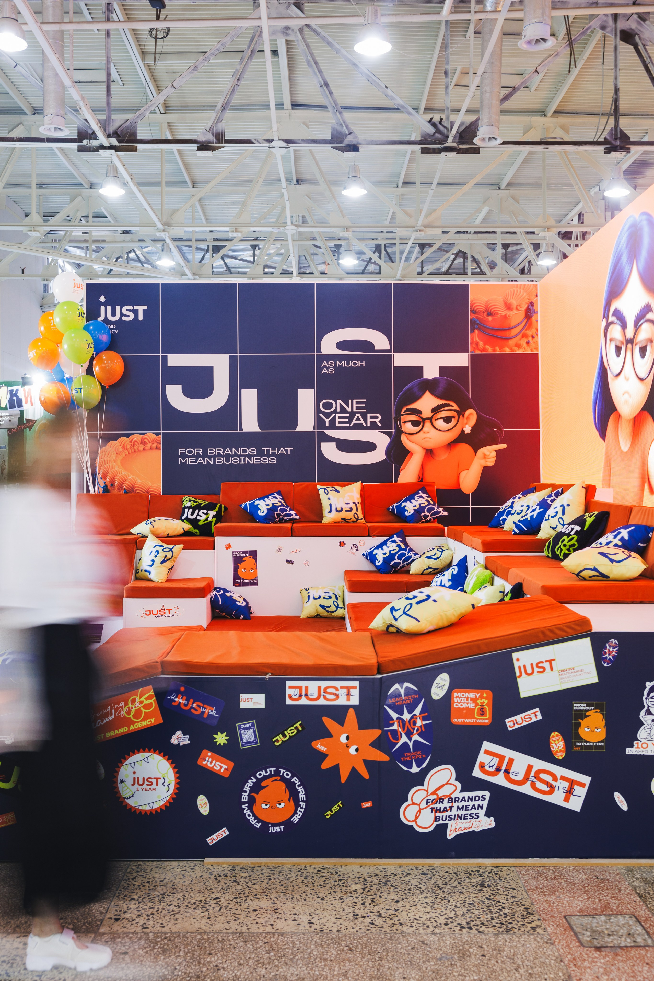 JUST ONE YEAR | MAC Yerevan. JUST BRAND AGENCY