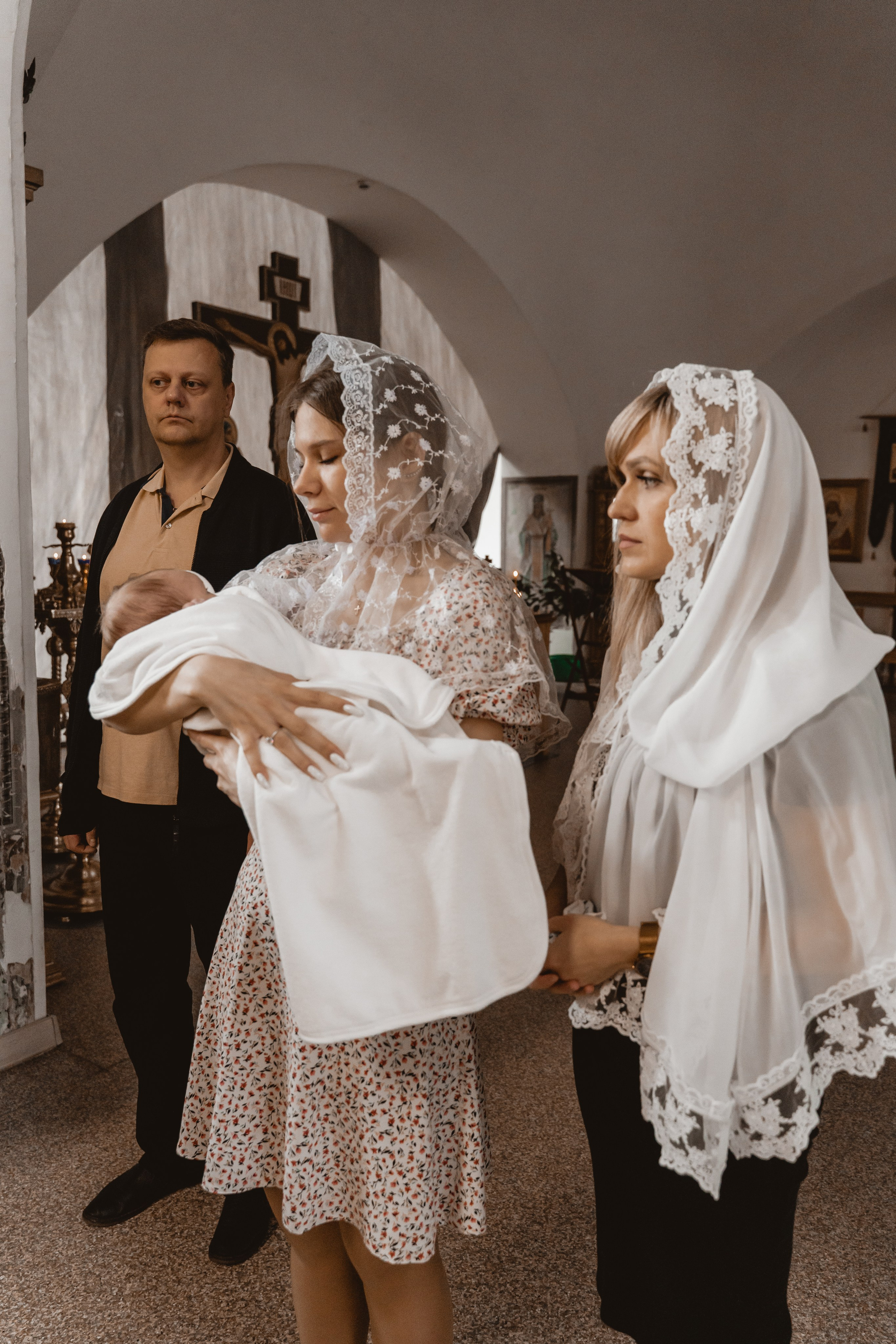 Крещение Таисии. Свадебный фотограф Юлия Копылова