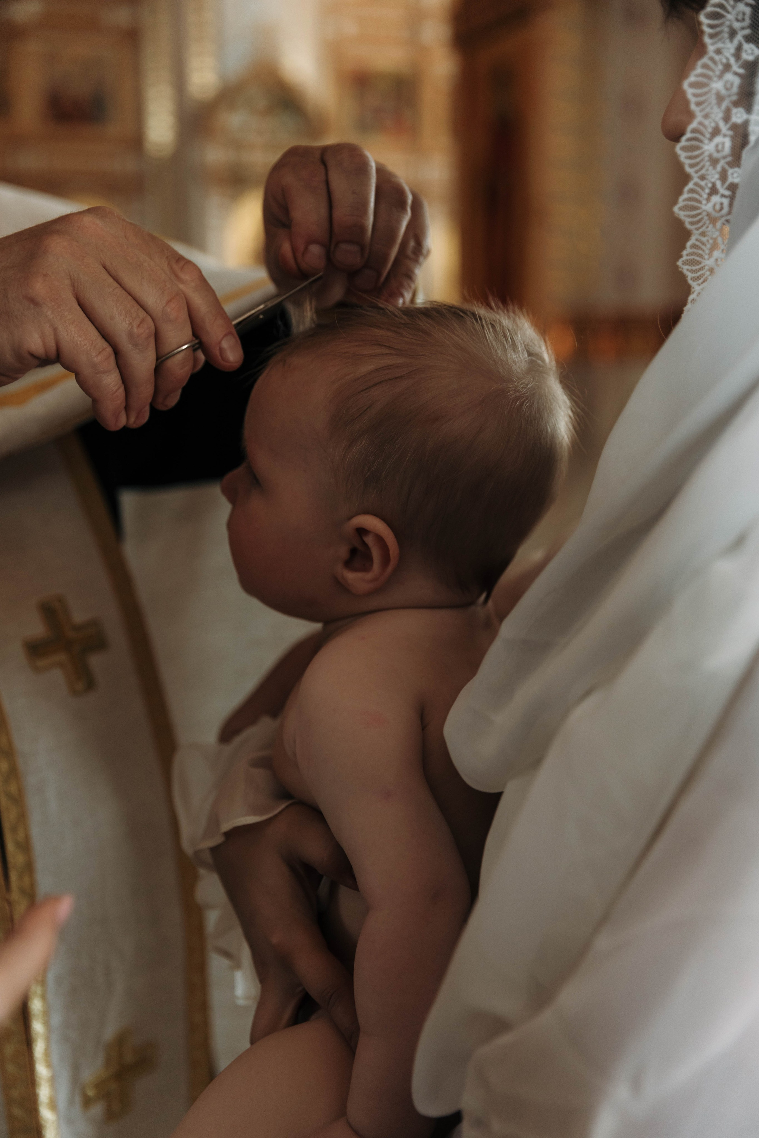 Таинство Крещения Льва. Фотограф Сальск Катерина