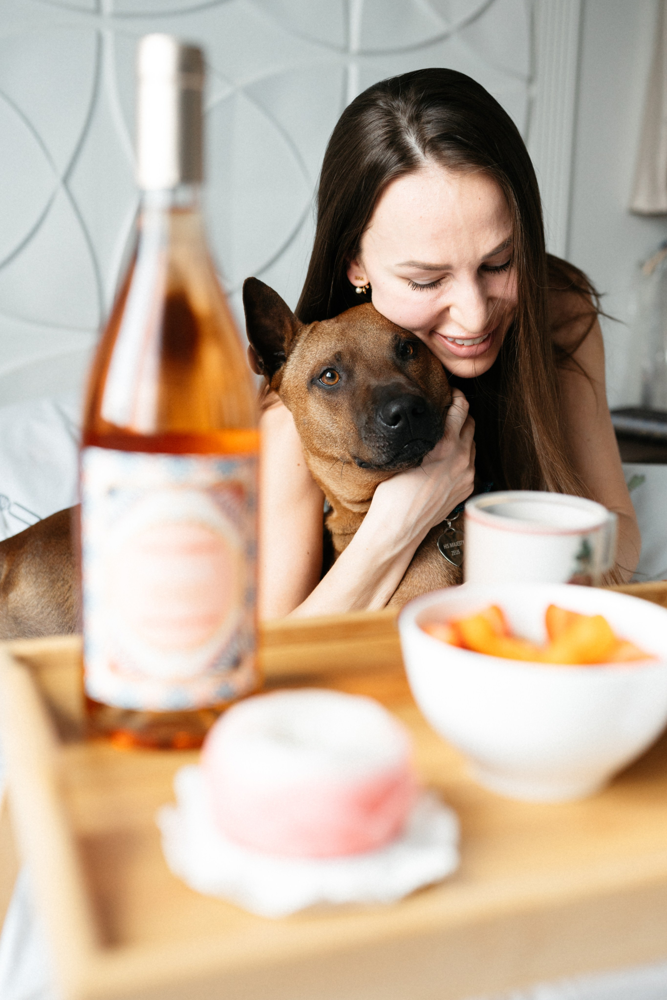 Оксана и Зевс. Фотограф анималист в Москве Ольга Агушева