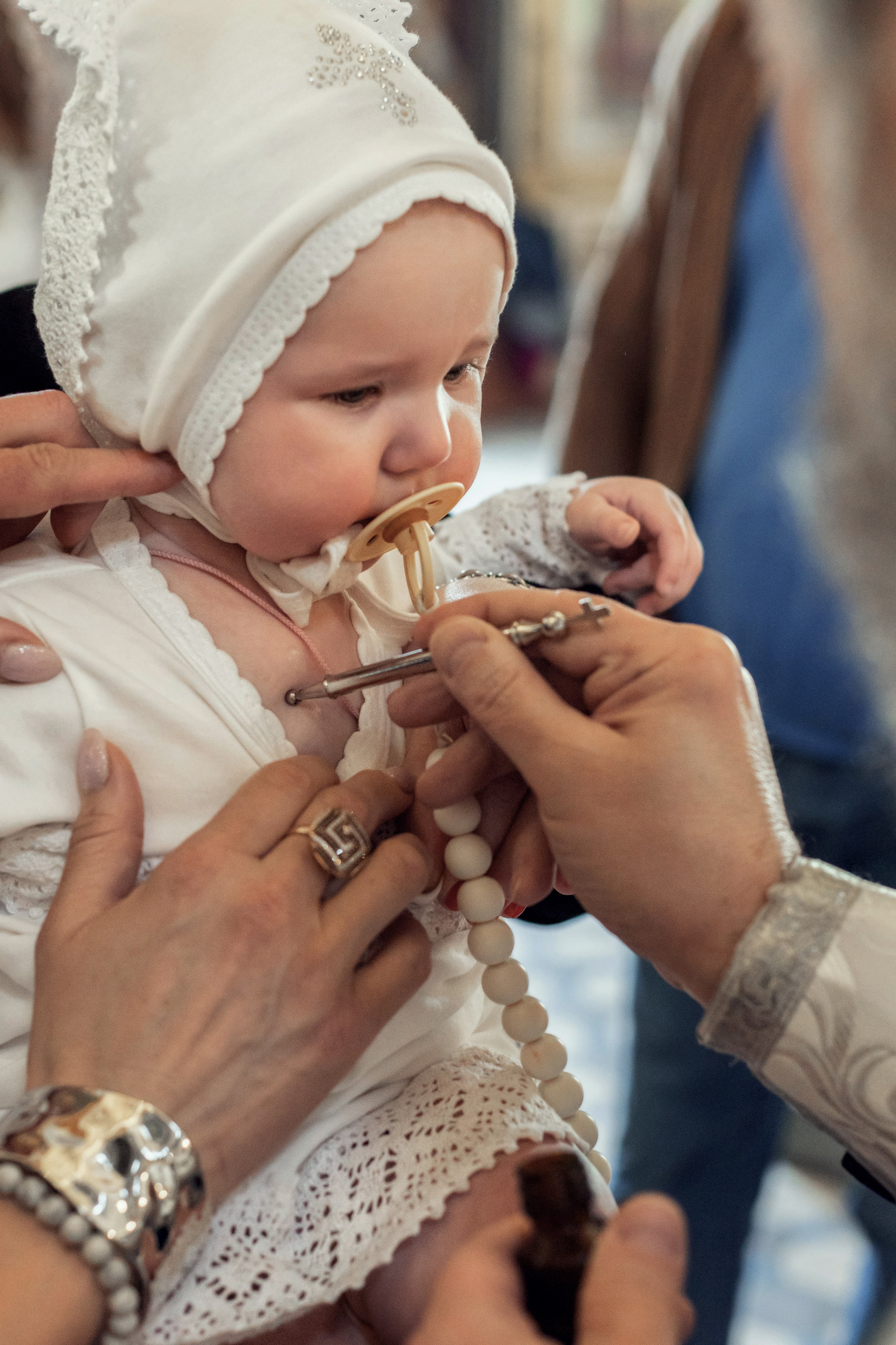 Крещение в Храме Веры, Надежды, Любови и матери их Софии. Профессиональный фотограф в Москве и Мо Мария Шантарёва