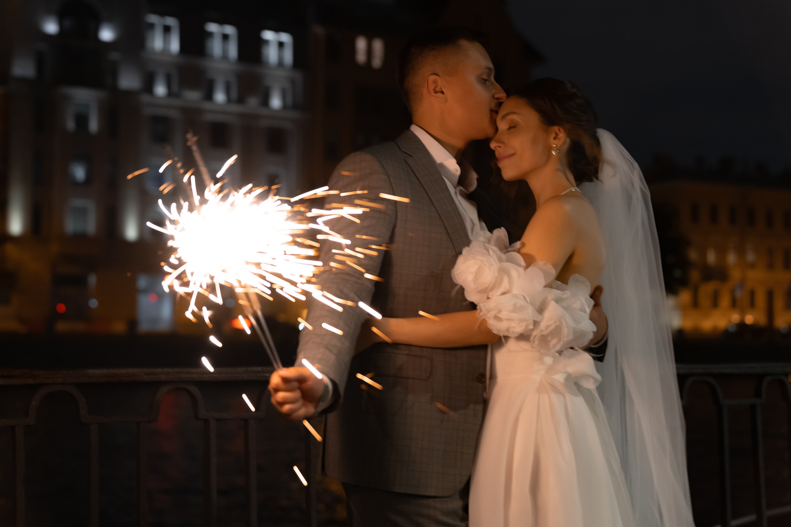 Праздничный финал свадебного дня