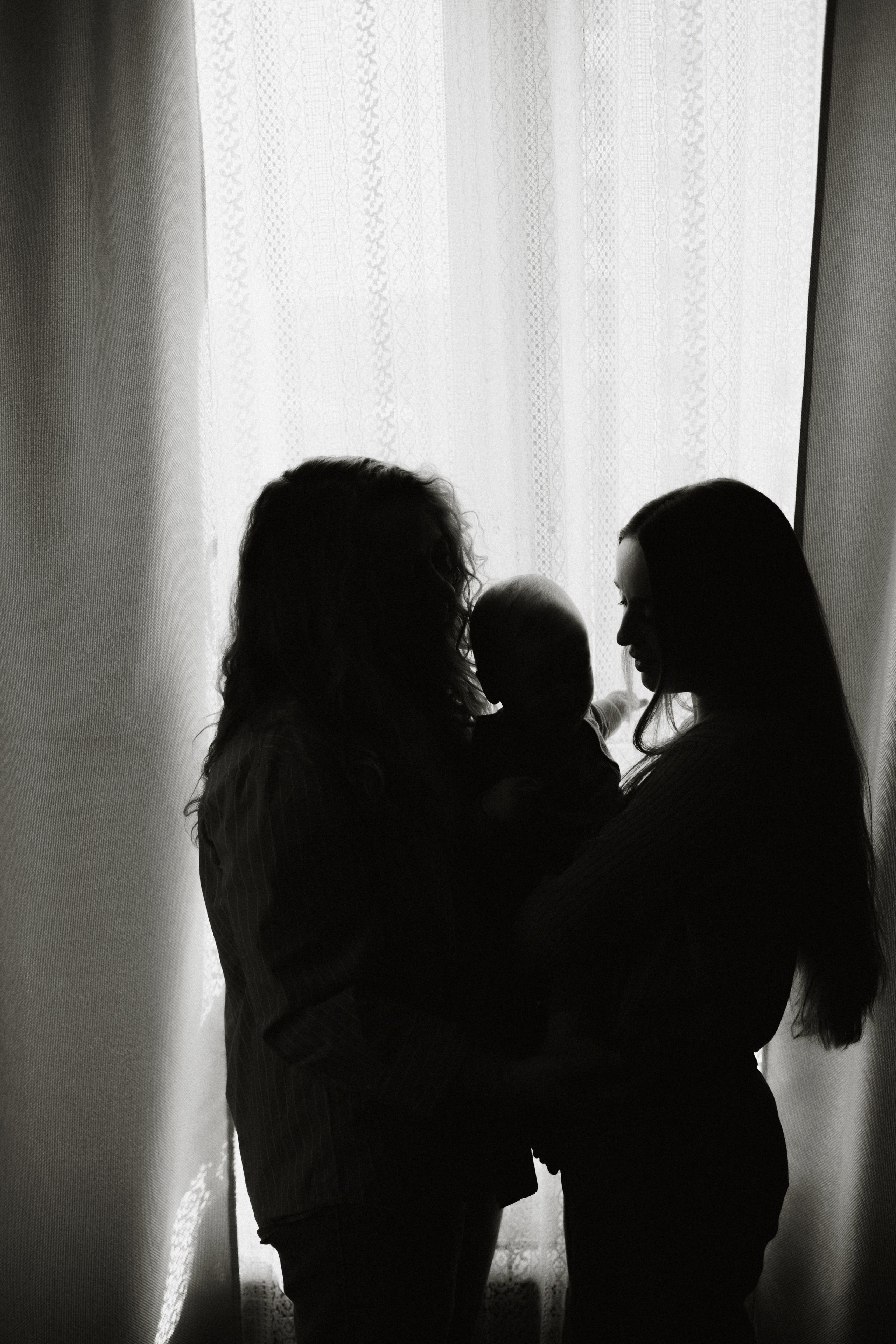 Тимоша с мамой и бабушкой. Фотограф в Кемерово Миллер Анна