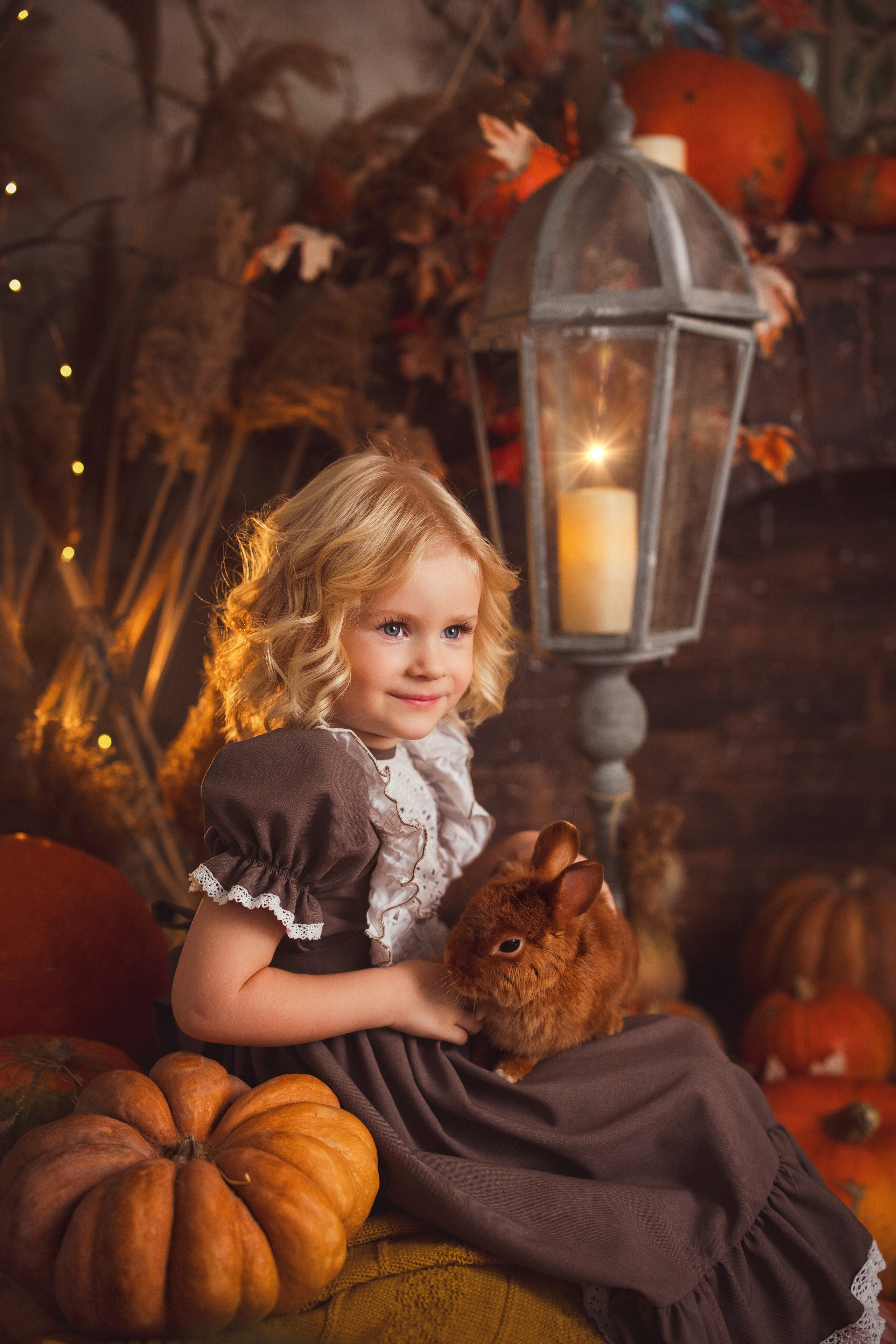 Детская осенняя фотосессия в фотостудии «Авторская». Семейный и детский фотограф в Краснодаре Анна Трашкова