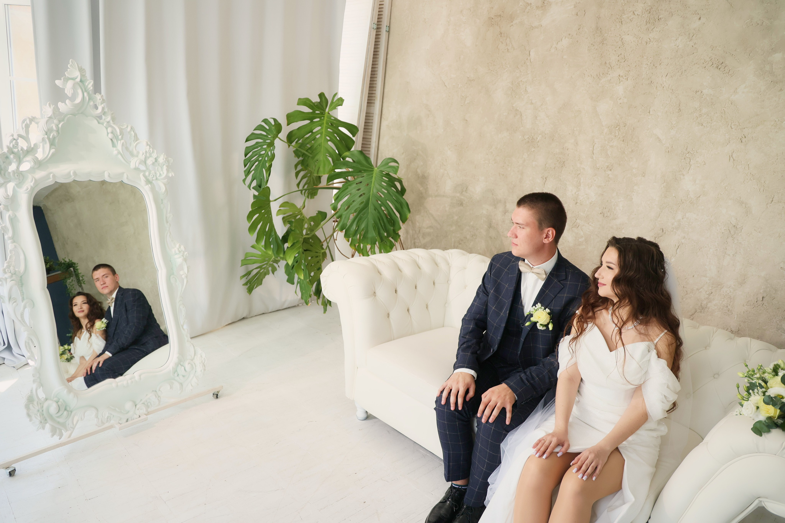 Свадебная фотосессия в студии «ЧеБэ» Самара. Свадебный видеограф и свадебный фотограф в Самаре Олег Слеб