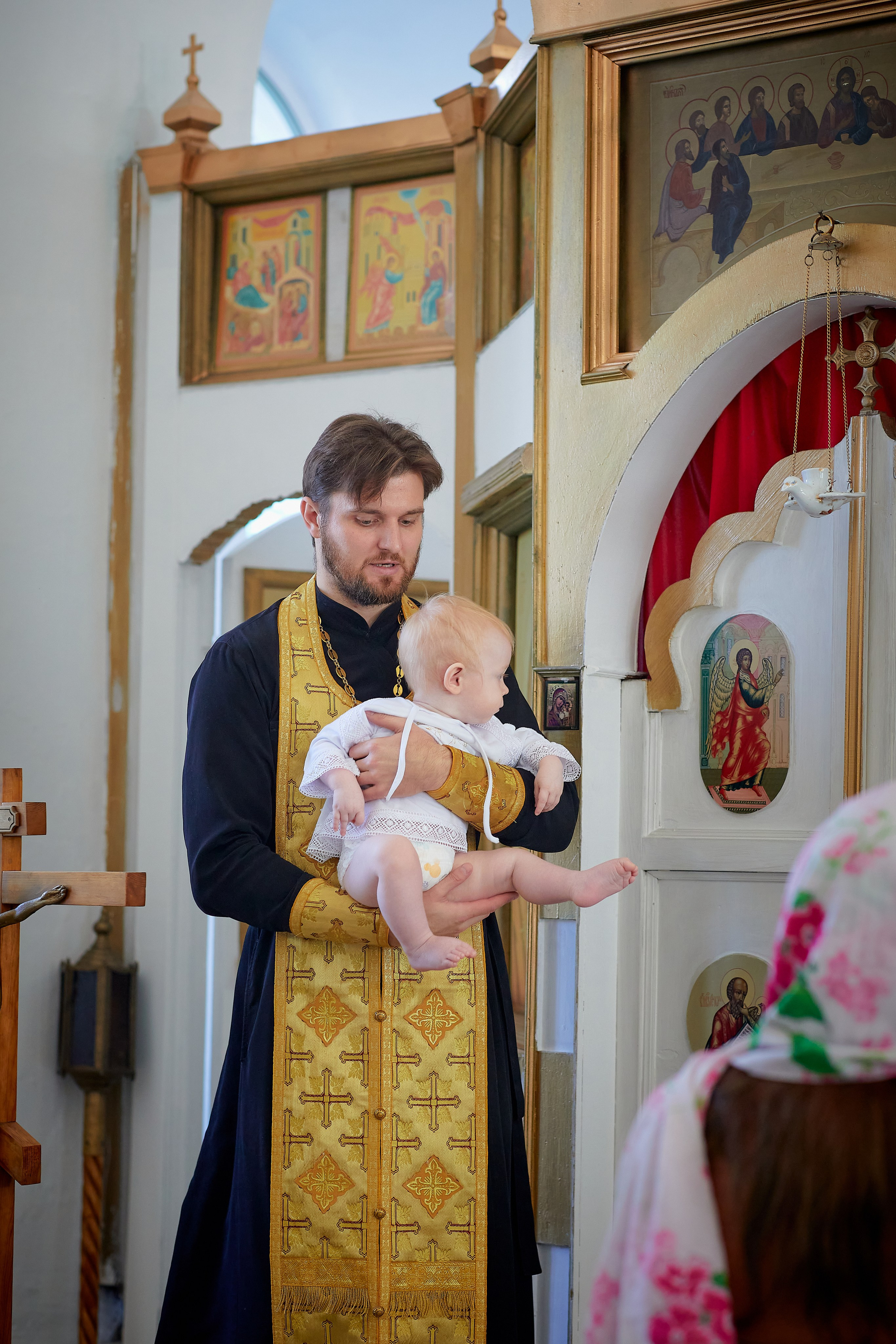 Крещение Сонечки. Семейный и детский фотограф в Ярославле Юлия Галашина