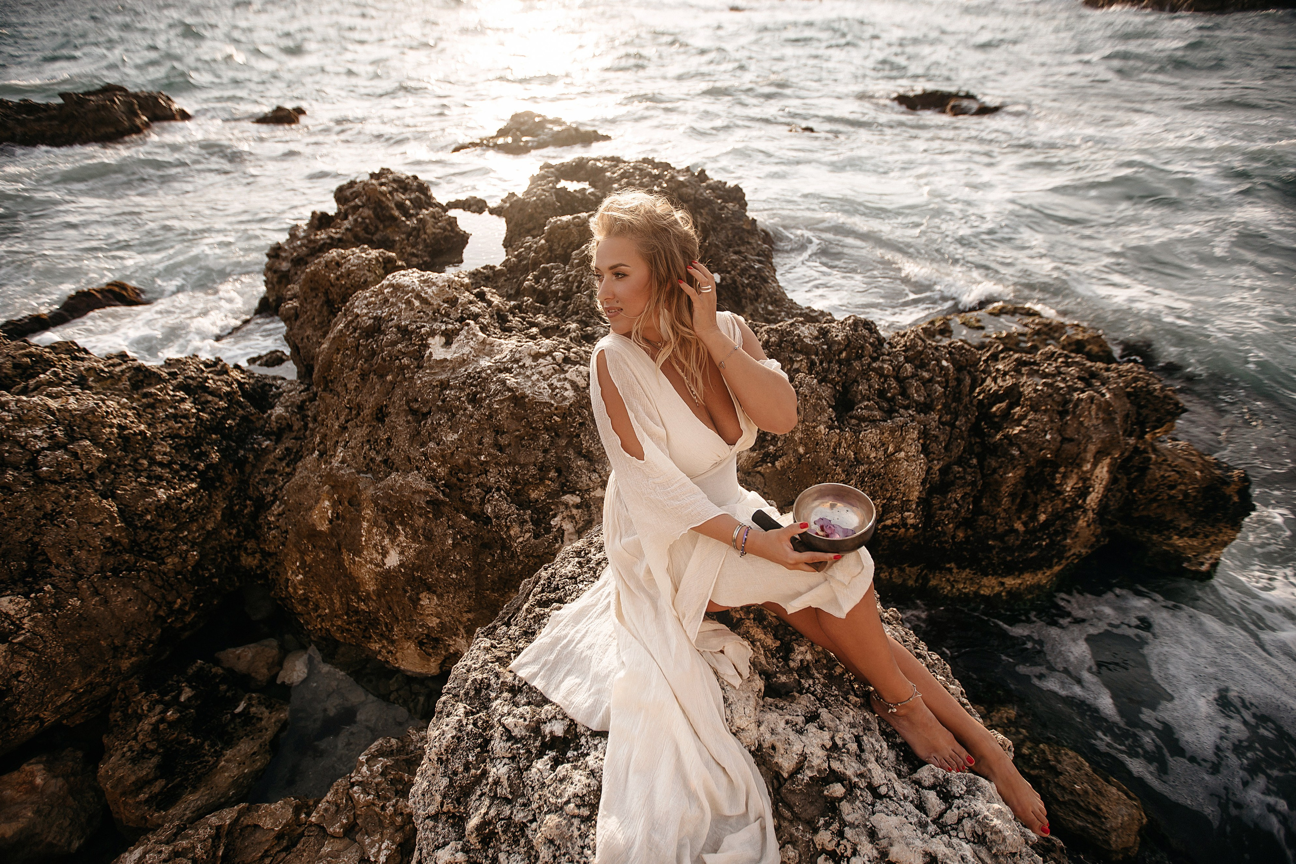 Даша. Голубая бухта. Фотограф Анна Лейман. Севастополь