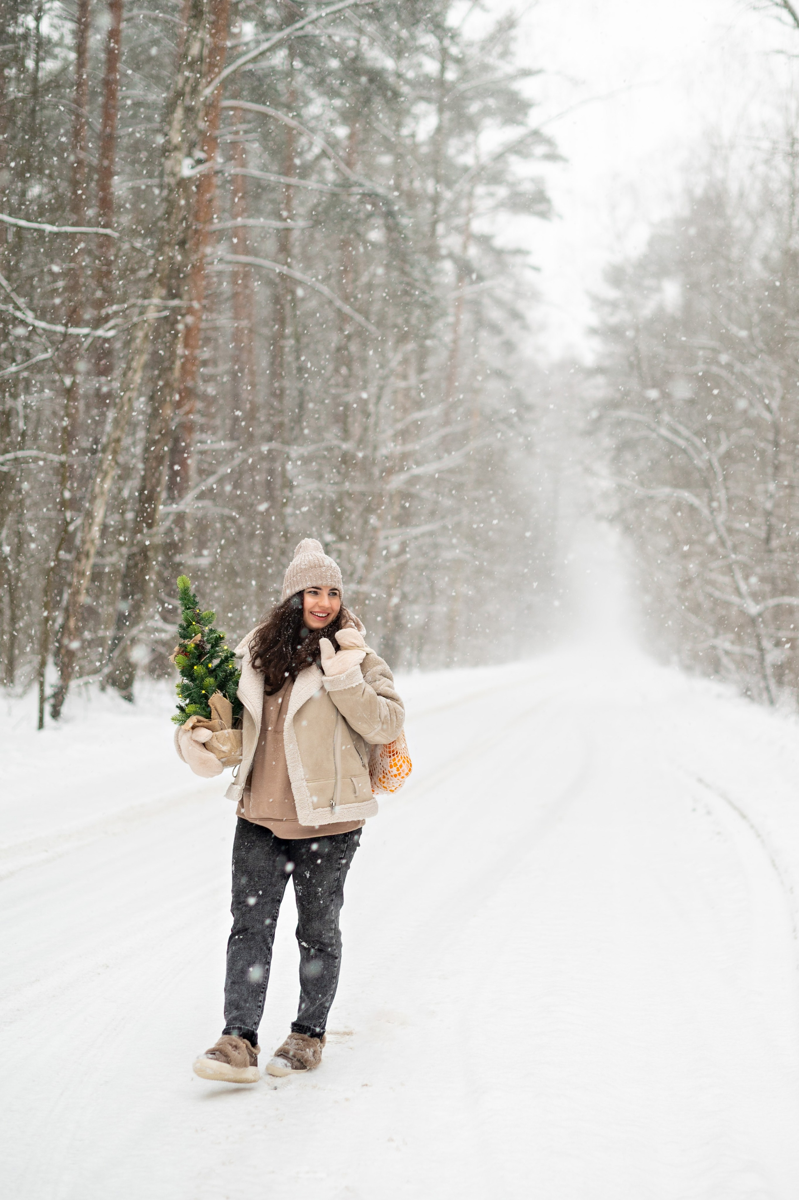 Новогодний Автопикник. Детский и семейный фотограф г. Москва Оксана Катаджи