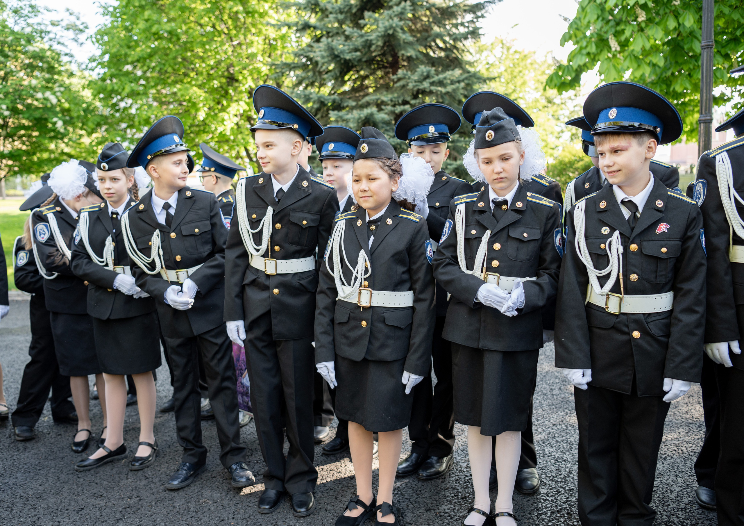 Фотосессия Присяги кадетов «Школа 1231 им. В. Д. Поленова». Детский и семейный фотограф г. Москва Оксана Катаджи