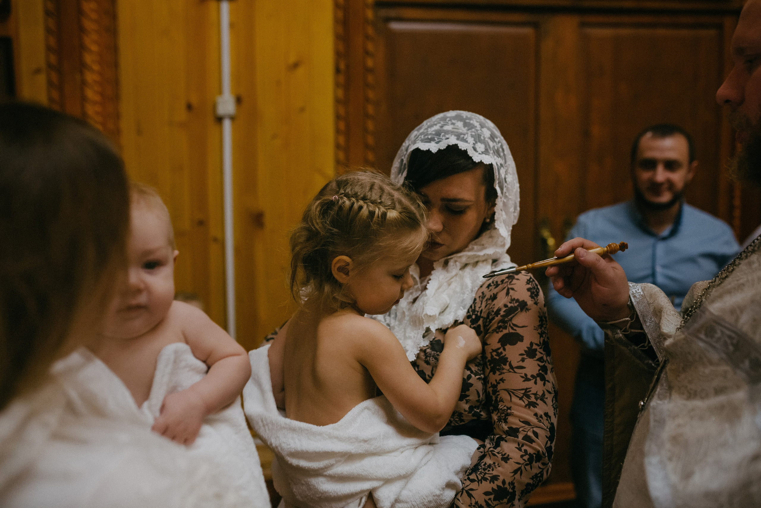 Крещение Таисии и Льва. Храм в честь Святителя Николая. п.Белый Яр. Семейный фотограф в Сургуте