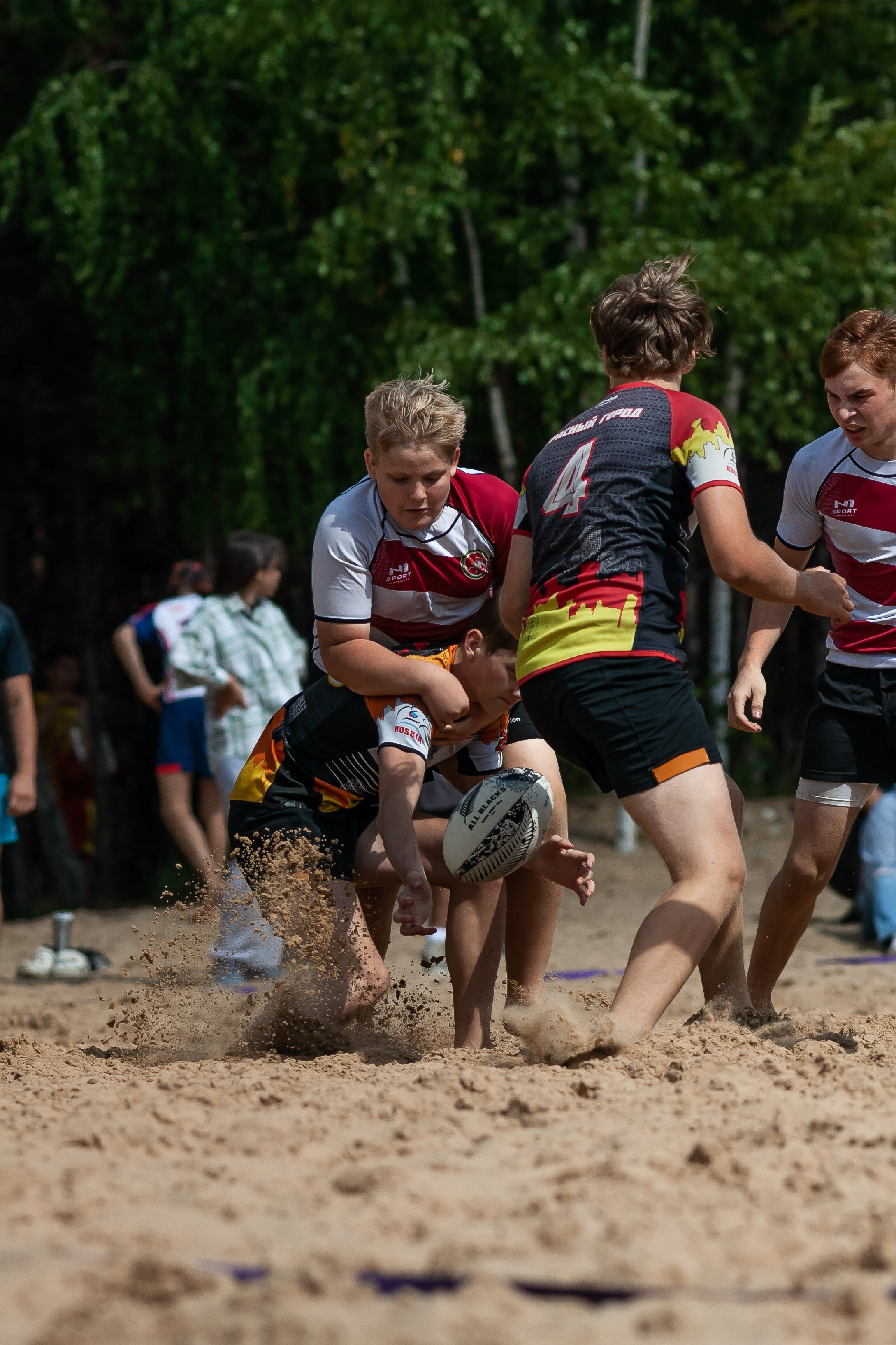«Кубок «Молота» по пляжному Регби. Фотография