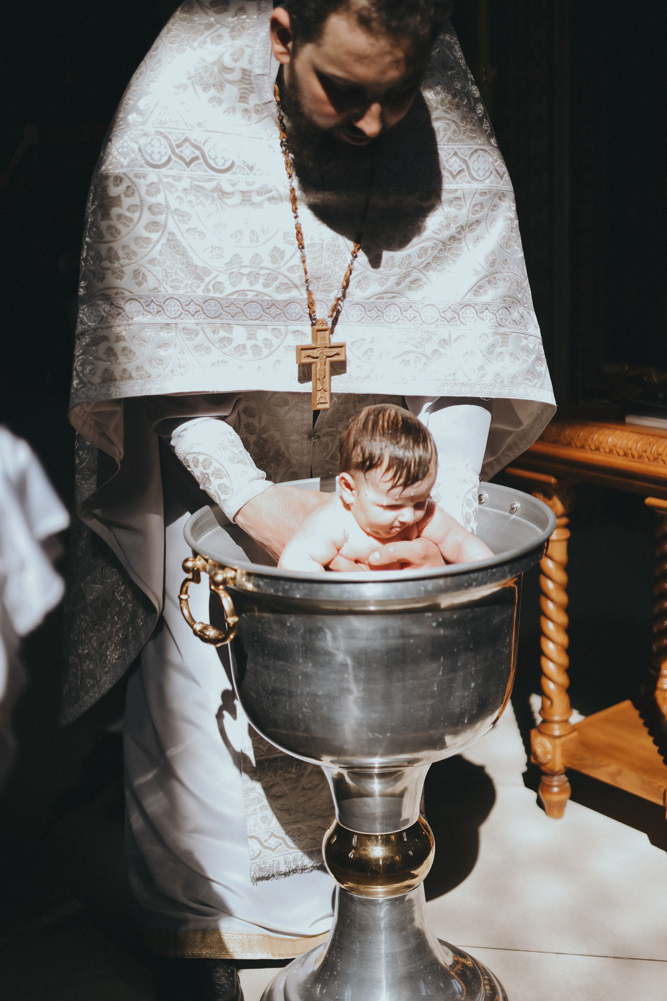 Крещение Агаты. Фотограф Мария Лаенко