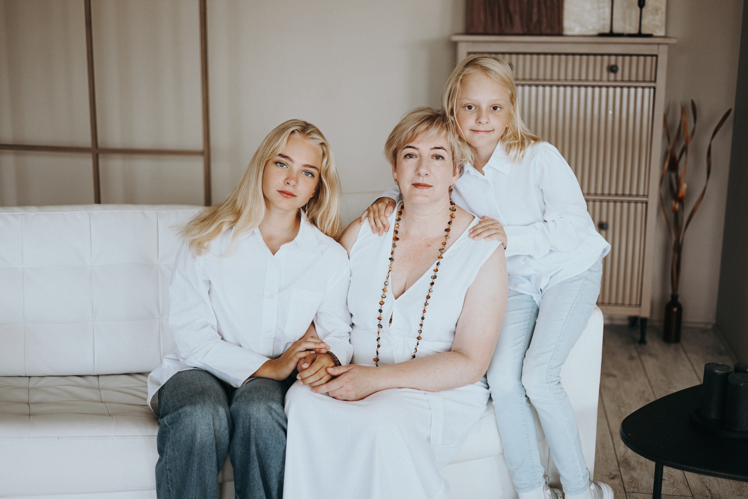 Татьяна и её дружная семья. Фотограф Мария Лаенко