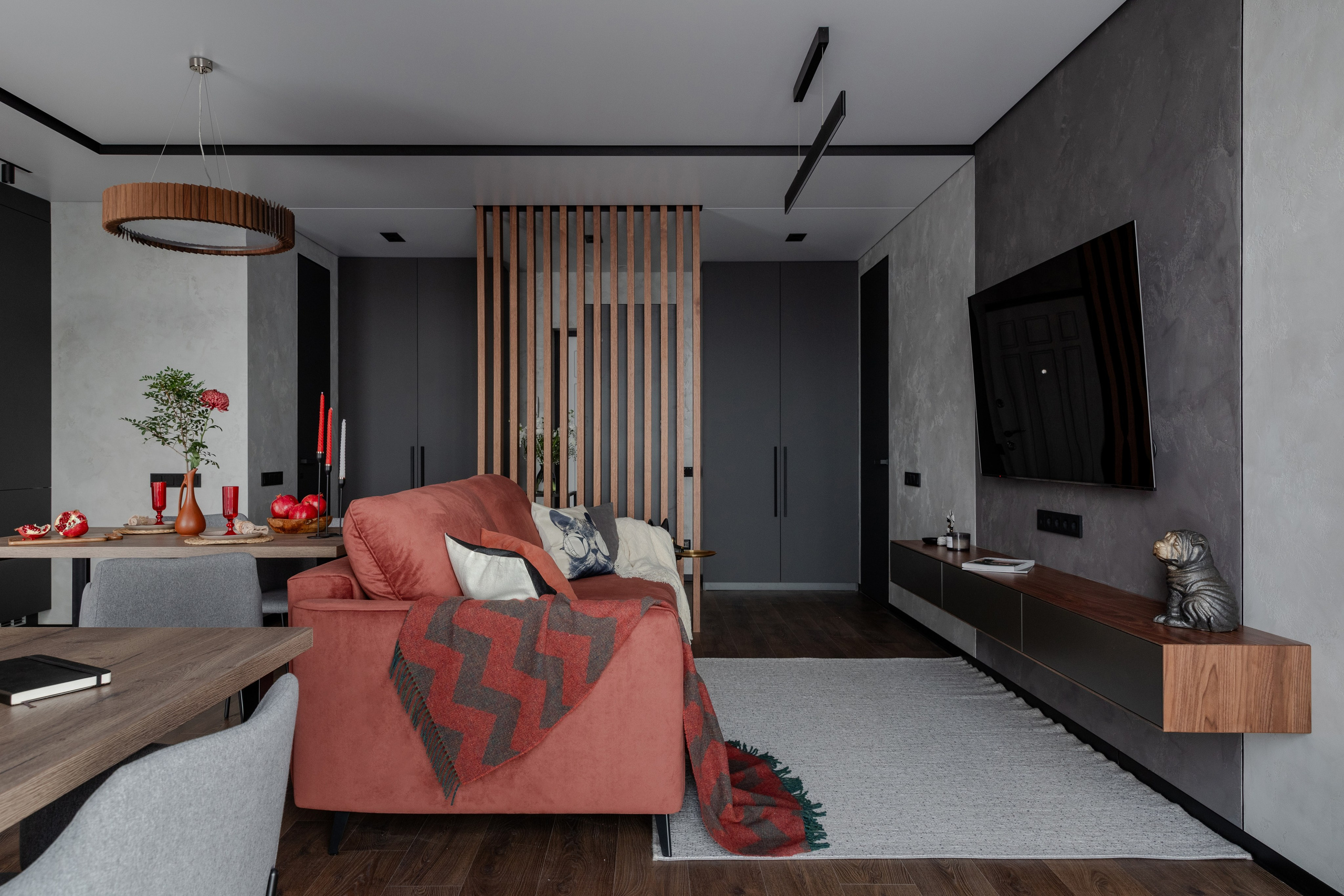 Дизайн проект Юлии Хаметовой квартира в ЖК «Альпийский Квартал» Публикация в журнале «HIHOME». Интерьерный фотограф Москва