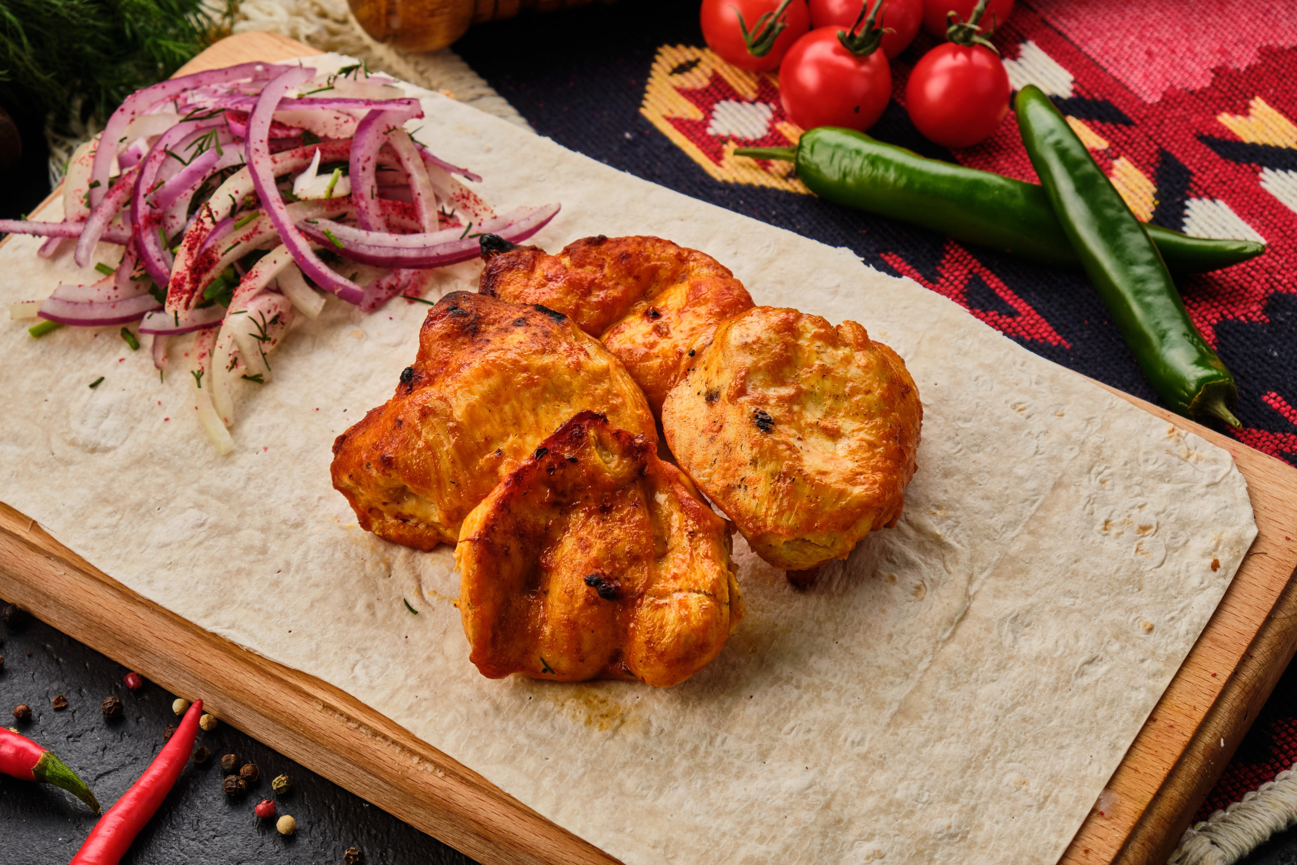 Food Photography of Shashlik for Delivery | Food Photographer Tbilisi. Commercial Photographer Tbilisi | Food & Product Photography | Vitaly Gorbachev