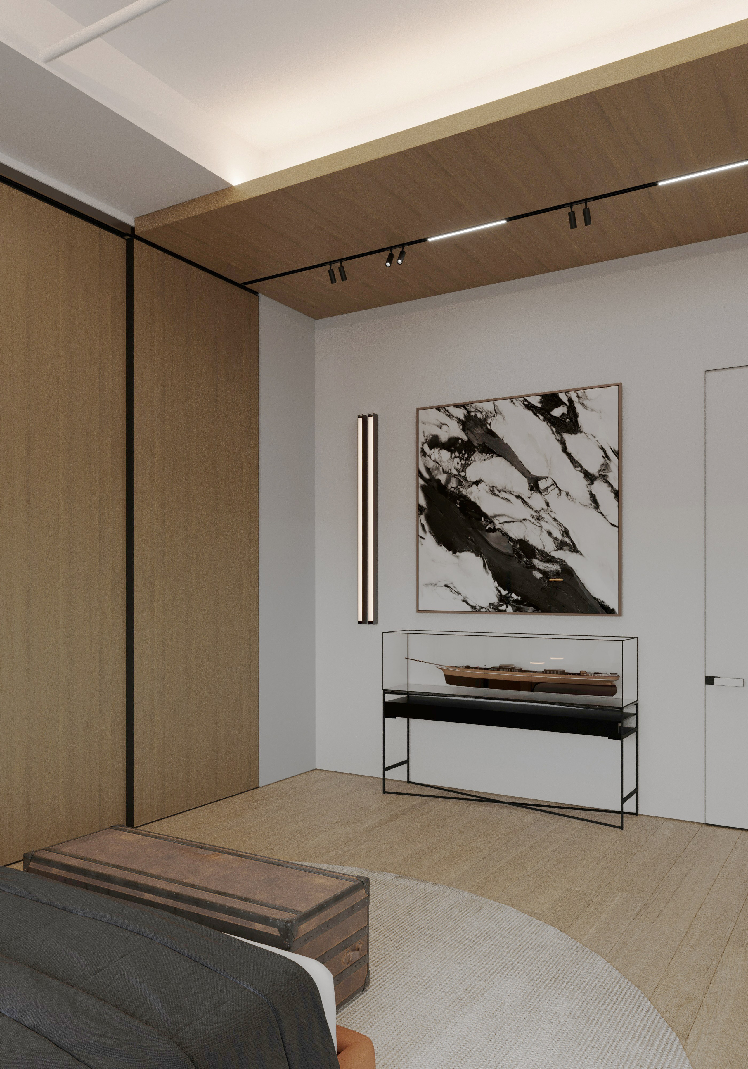 Пентхаус в Москва-Сити. Архитектурные интерьеры