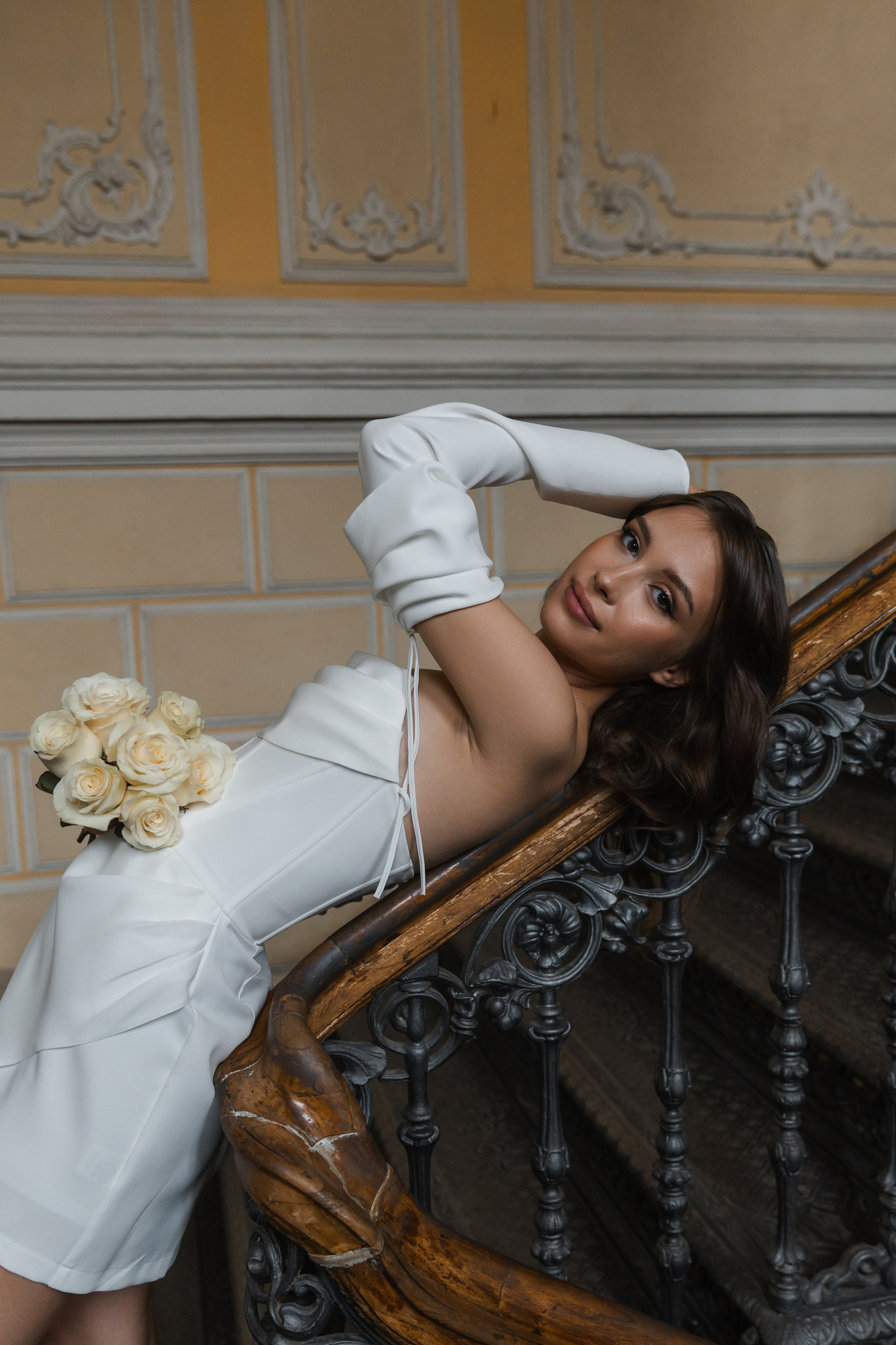 Даниил и Анастасия. Свадебная фотосессия в Библиотеке-читальне им. А. С. Пушкина. Фотограф и видеограф Анна Домашенко