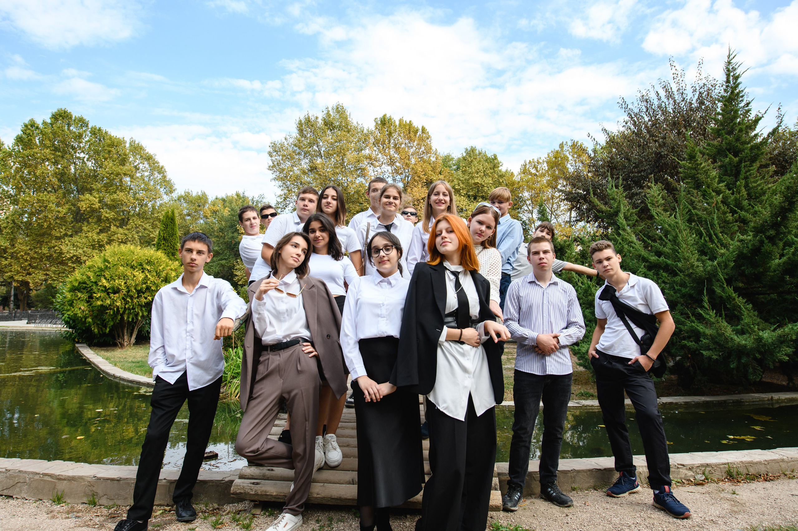 Осенняя прогулка 9 класс. Фотограф Ирина Сахарчук Выпускные альбомы для детского сада и школы