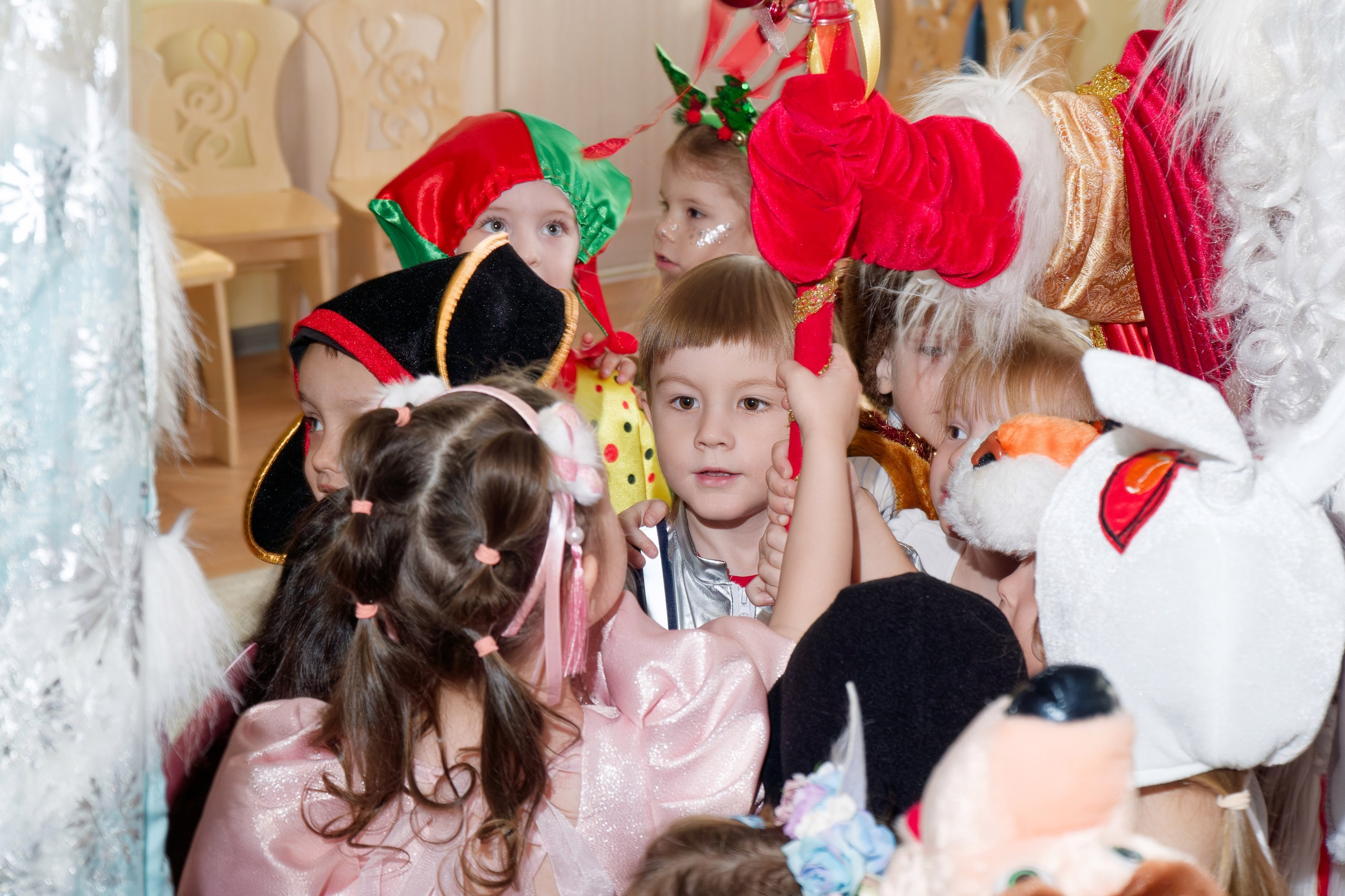 Детский новогодний утренник. Репортажный, event-фотограф во Владивостоке