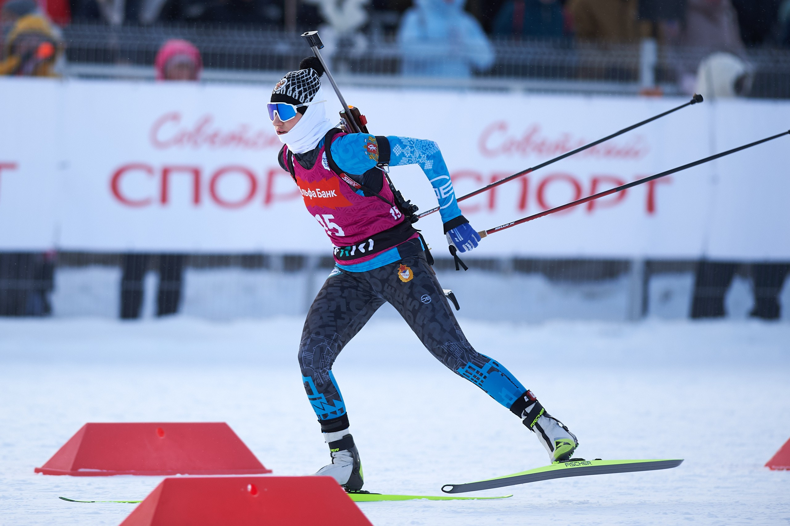 Ижевская Винтовка 55. Спринт. Женщины. Спортивный репортажный фотограф в Ижевске Сергей Мерзляков