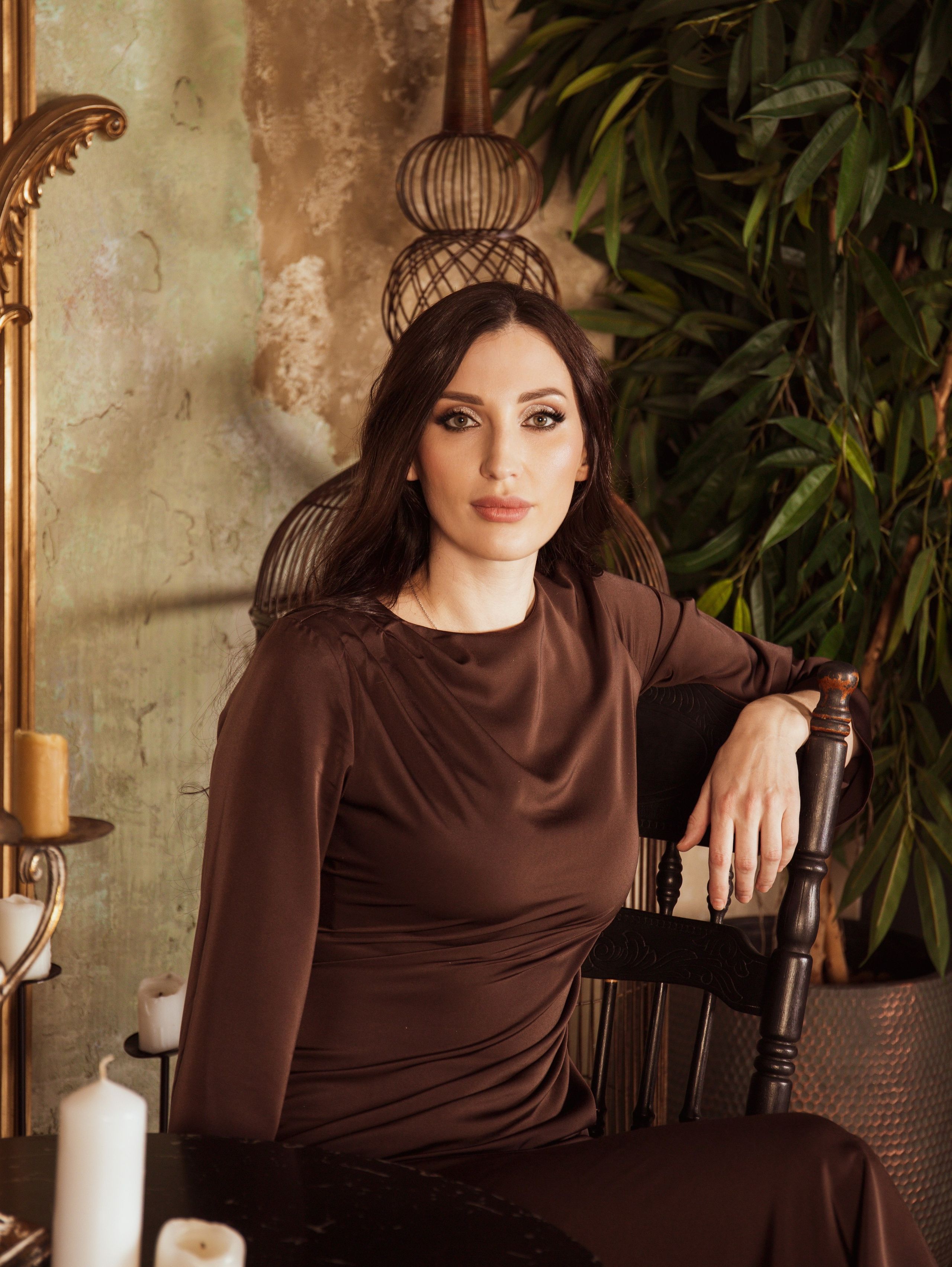 Мама с дочкой, новогодняя сьемка. Свадебный и семейный фотограф в Москве Мила Широких