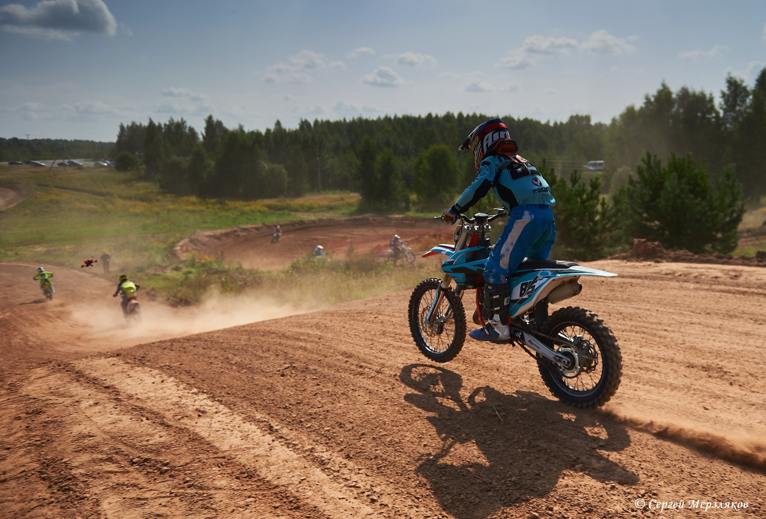 Мотокросс. Орловское. Ижевск. 25.08.2024. Спортивный репортажный фотограф в Ижевске Сергей Мерзляков