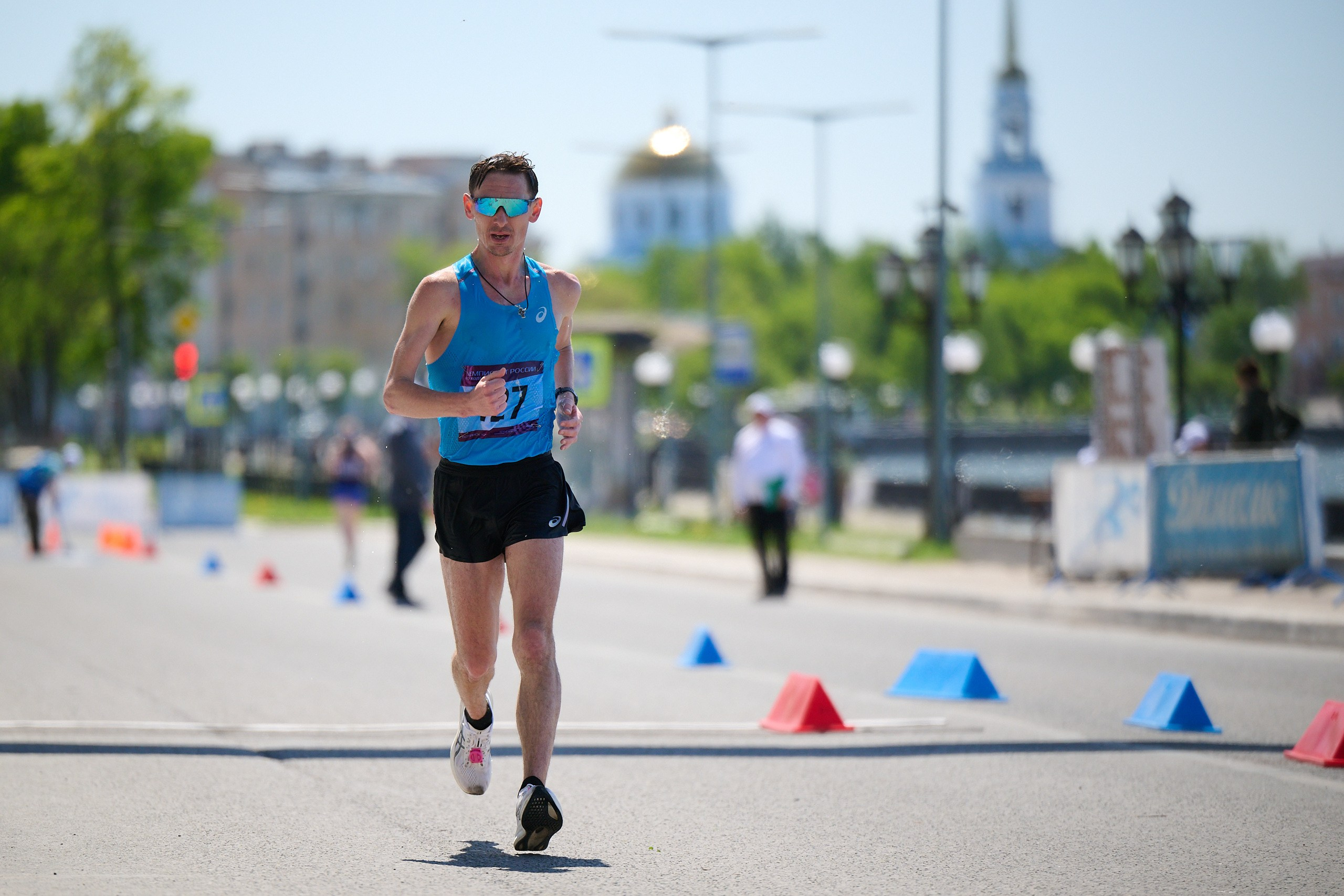 Чемпионат России по спортивной ходьбе 2025. Спортивный репортажный фотограф в Ижевске Сергей Мерзляков