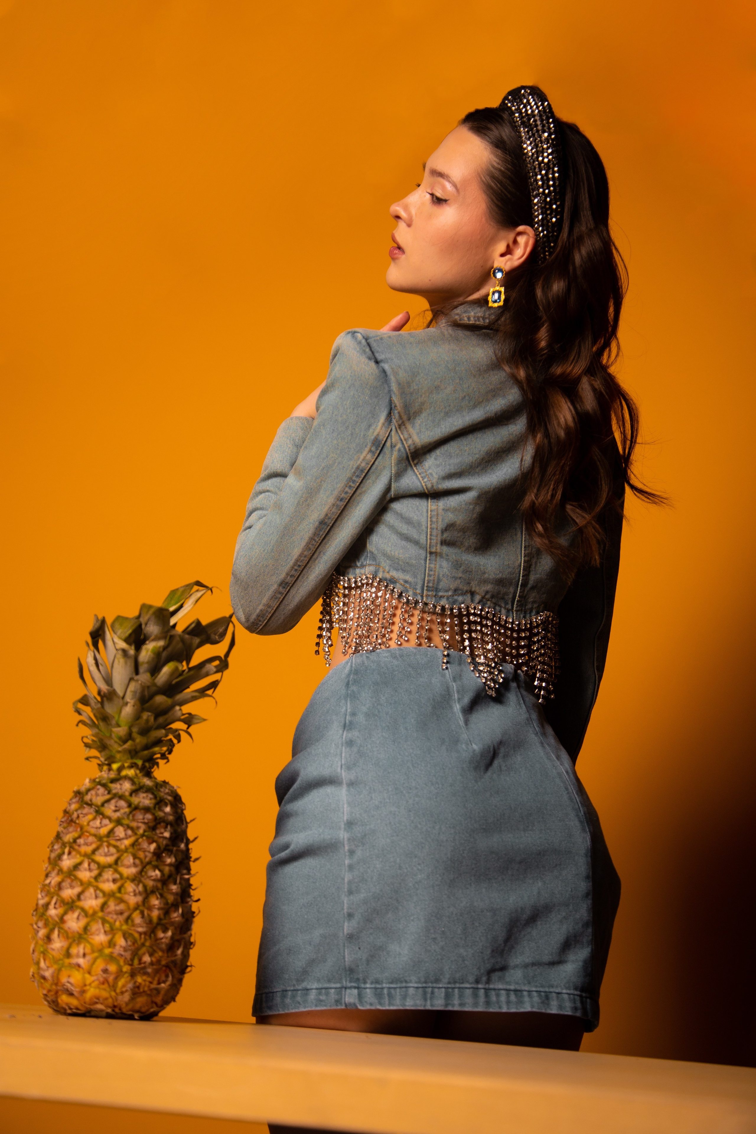 Дарья&Фрукты. Фотограф в Краснодаре Елизавета Тарасенко