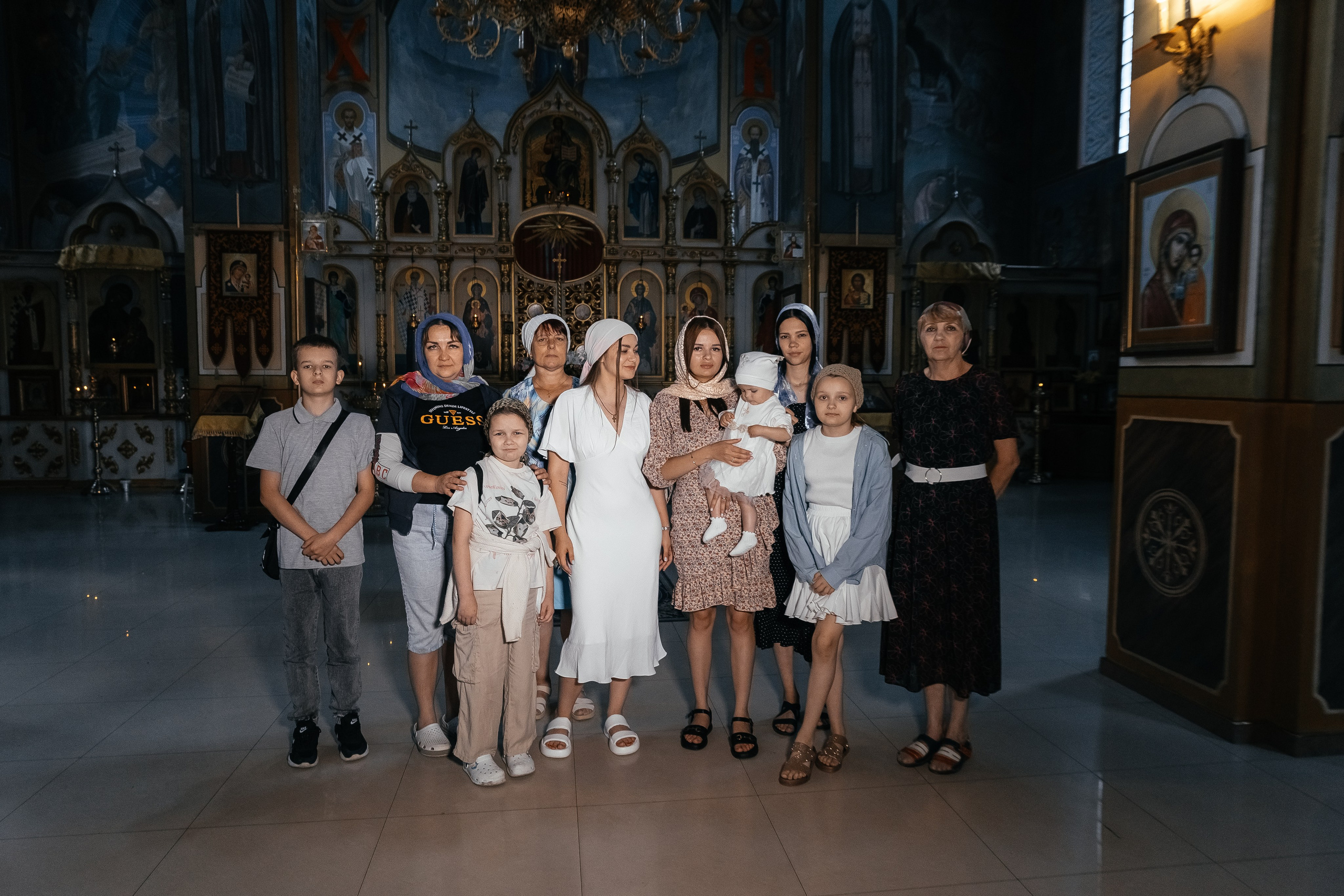 Крестины Миланы. Главная