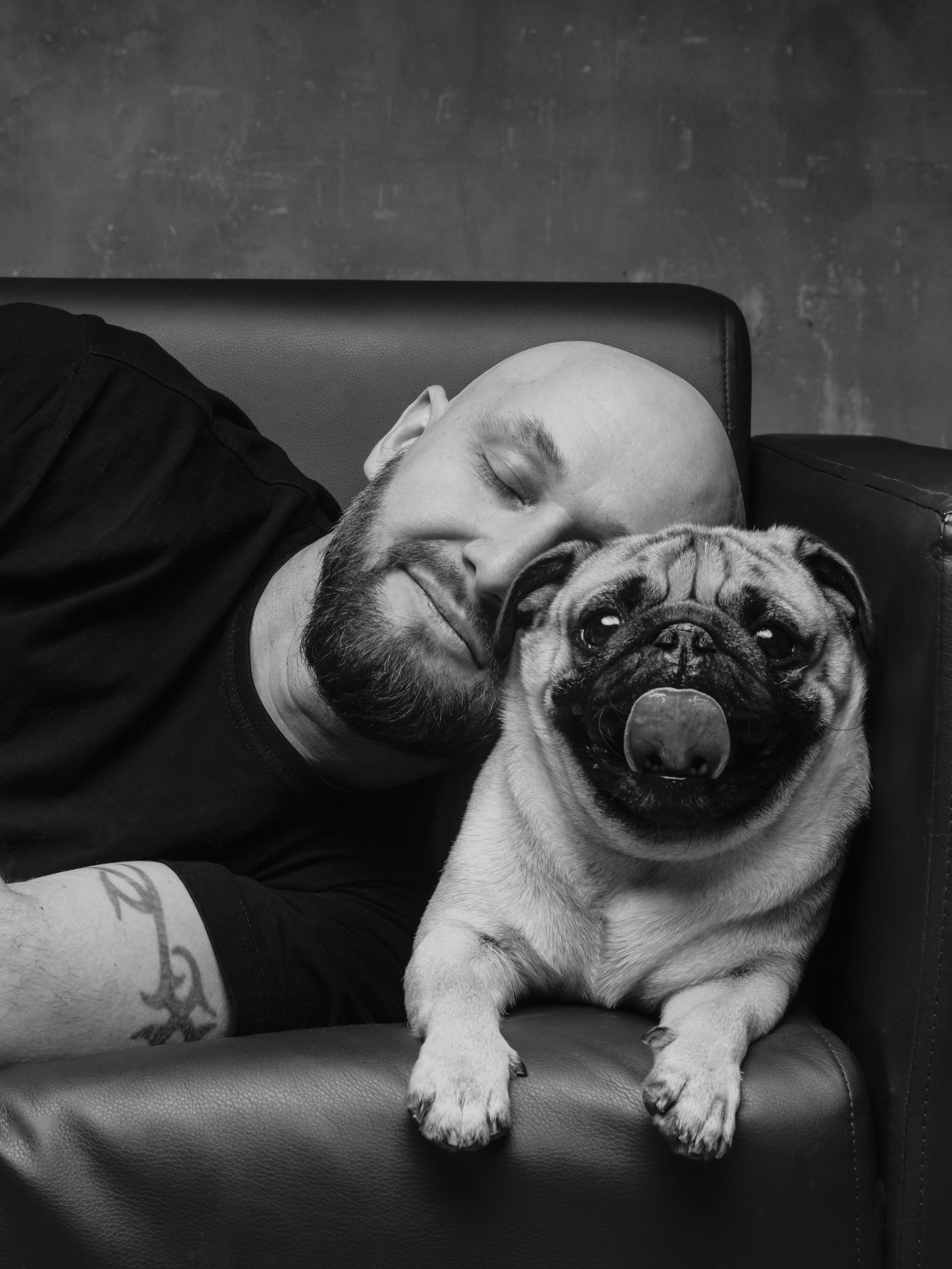 Рустим Бахтияров и Хэнк. Маруся Машкова • Фотограф в Москве