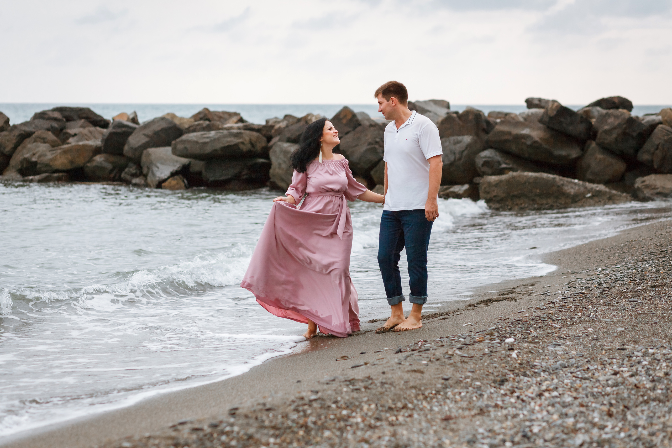 На берегу моря. Фотограф в Самаре Юлия Решетнева