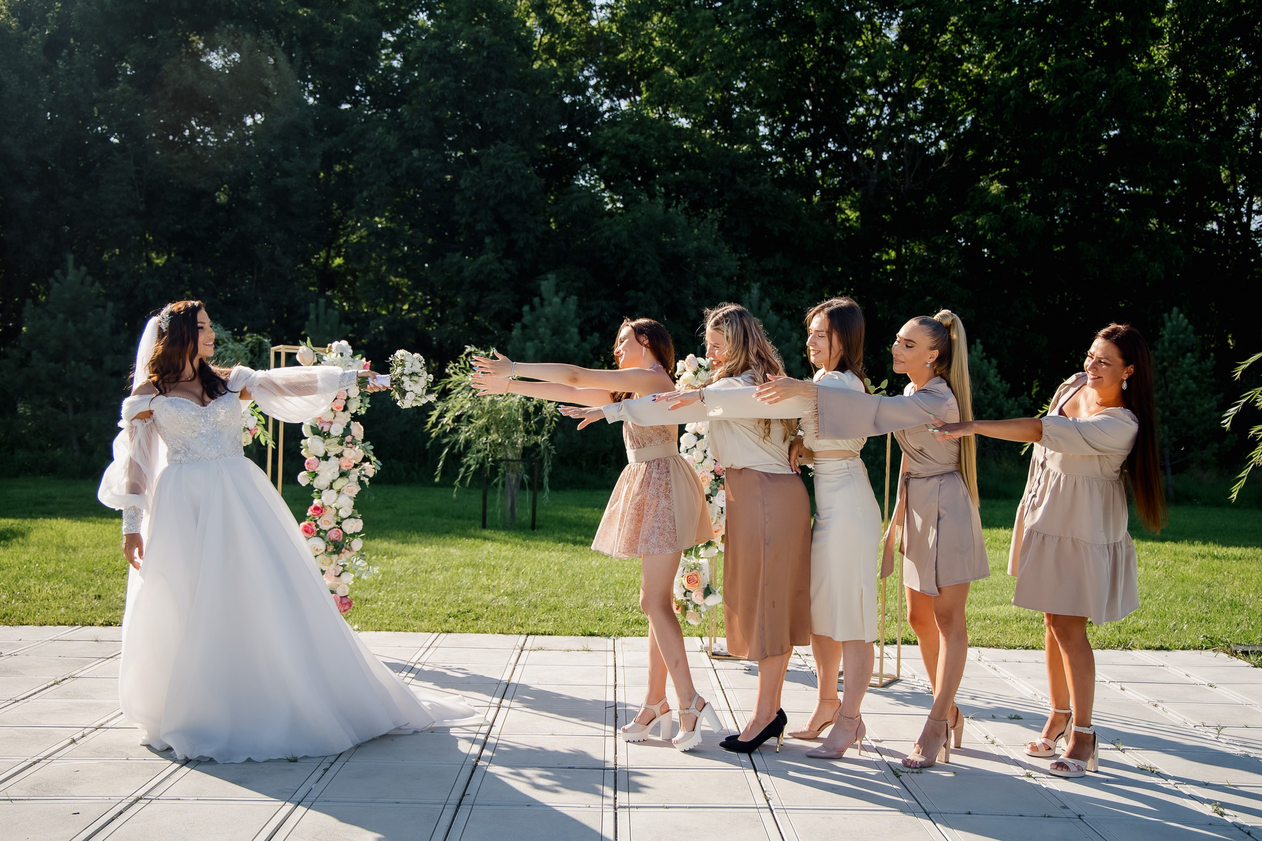 Кристина и Александр. Resches garten. Полный день. Свадебный фотограф в Хабаровске