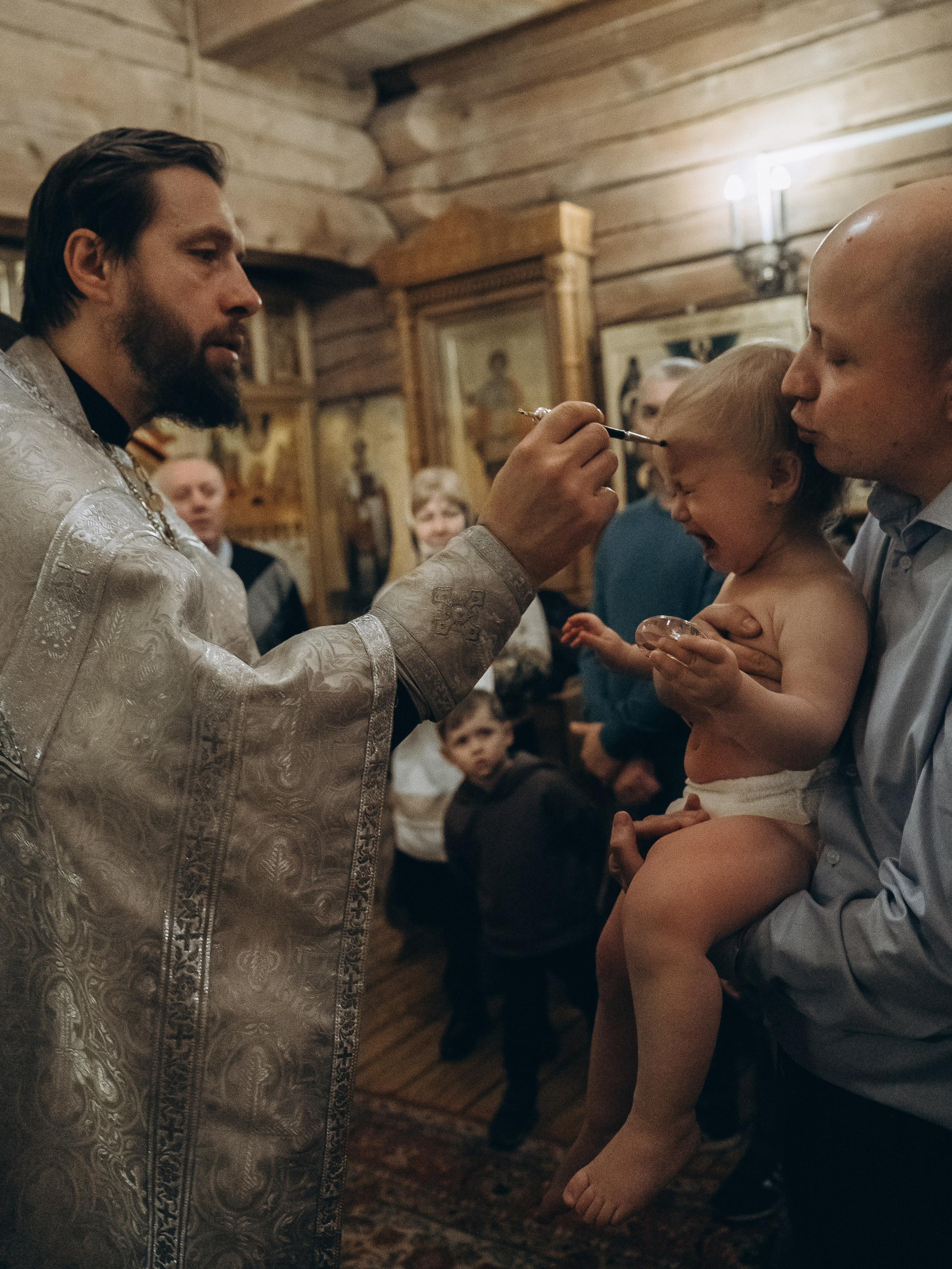 Фотосессия крещения Медведково. Фотограф Ольга Рубцова в Москве и Московской области