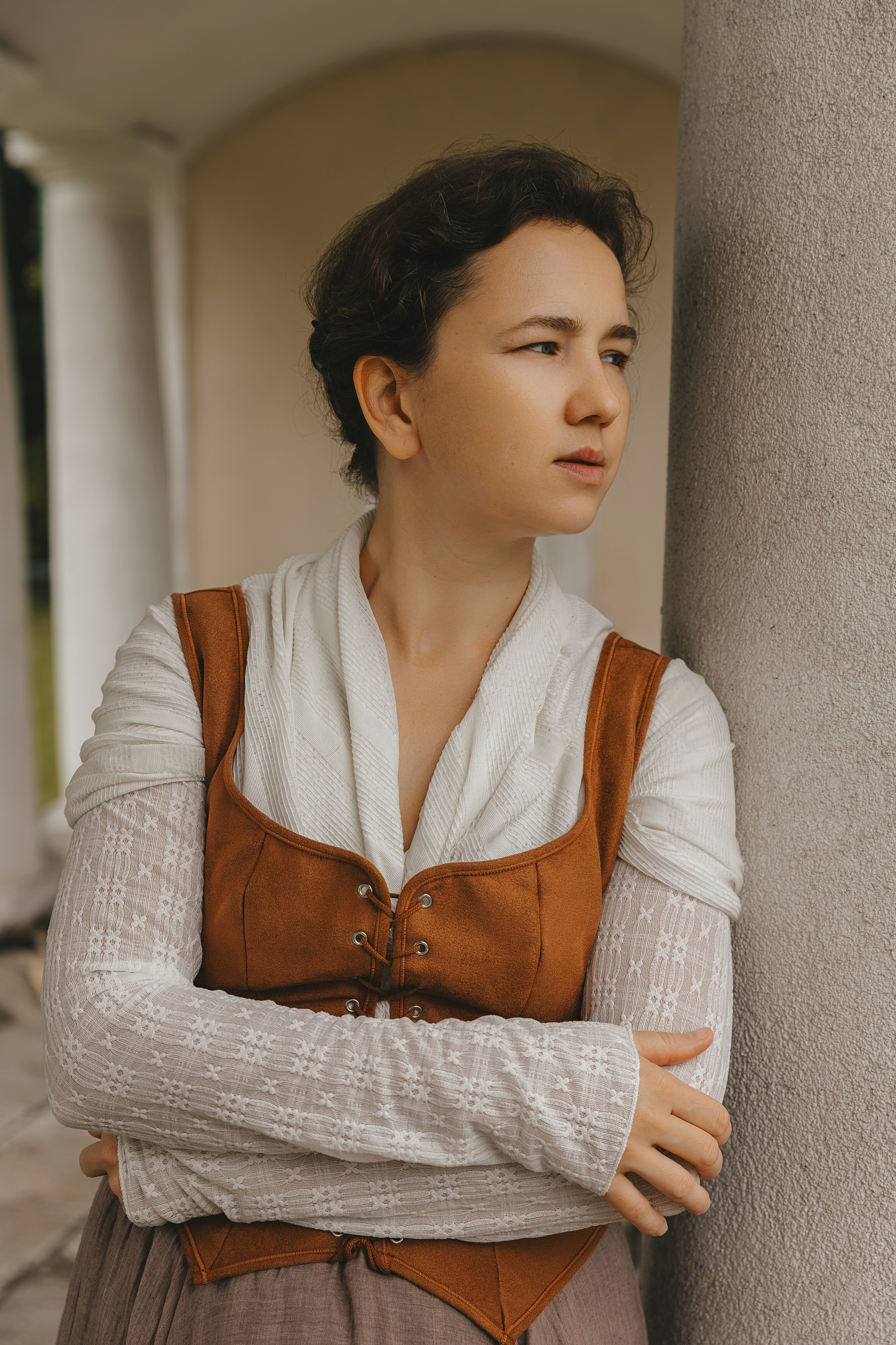 Женский портрет в историческом образе. Семейный и женский фотограф в Москве Надежда Воробьева