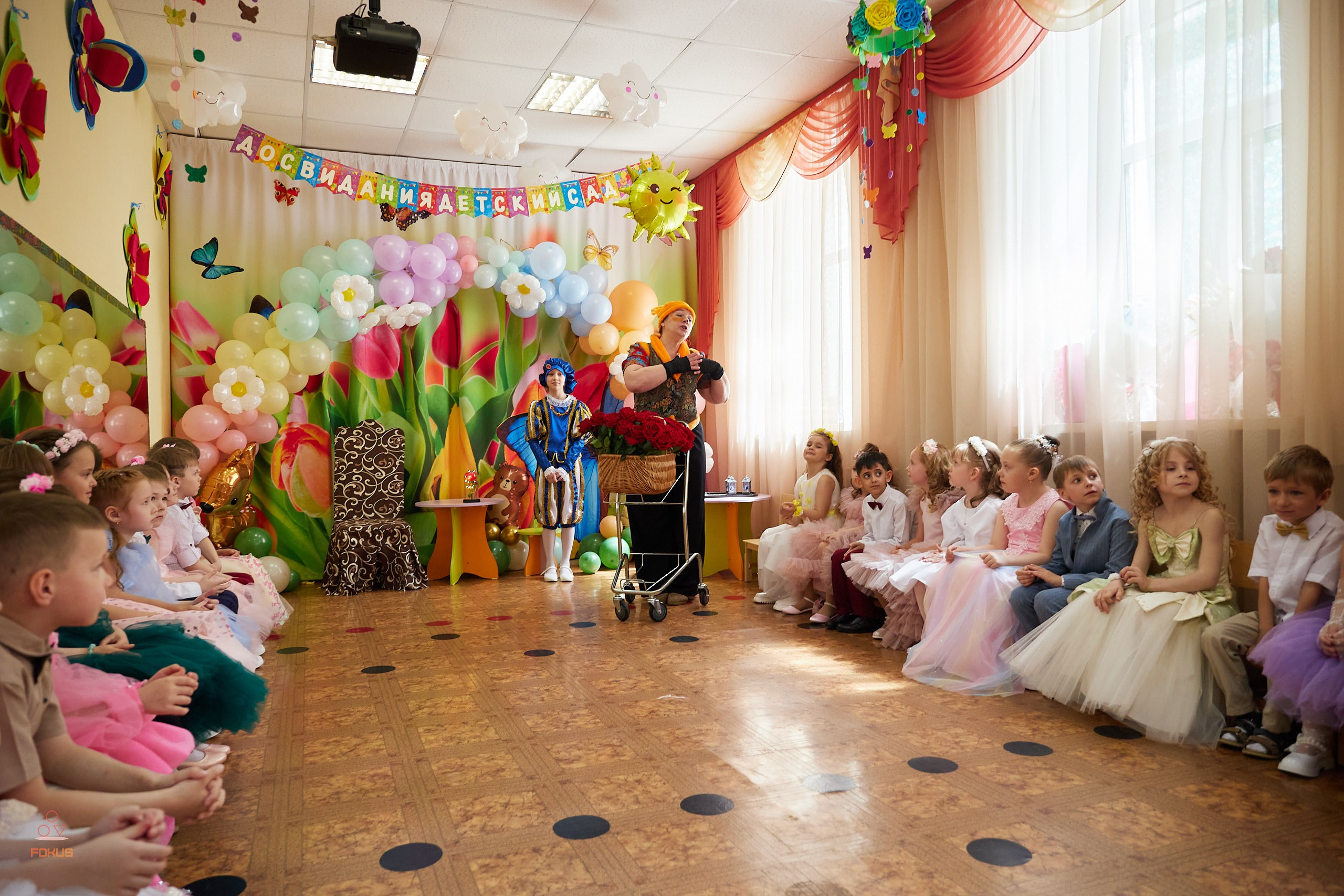 Выпускной детский сад. Спортивный фотограф Некрасов Денис
