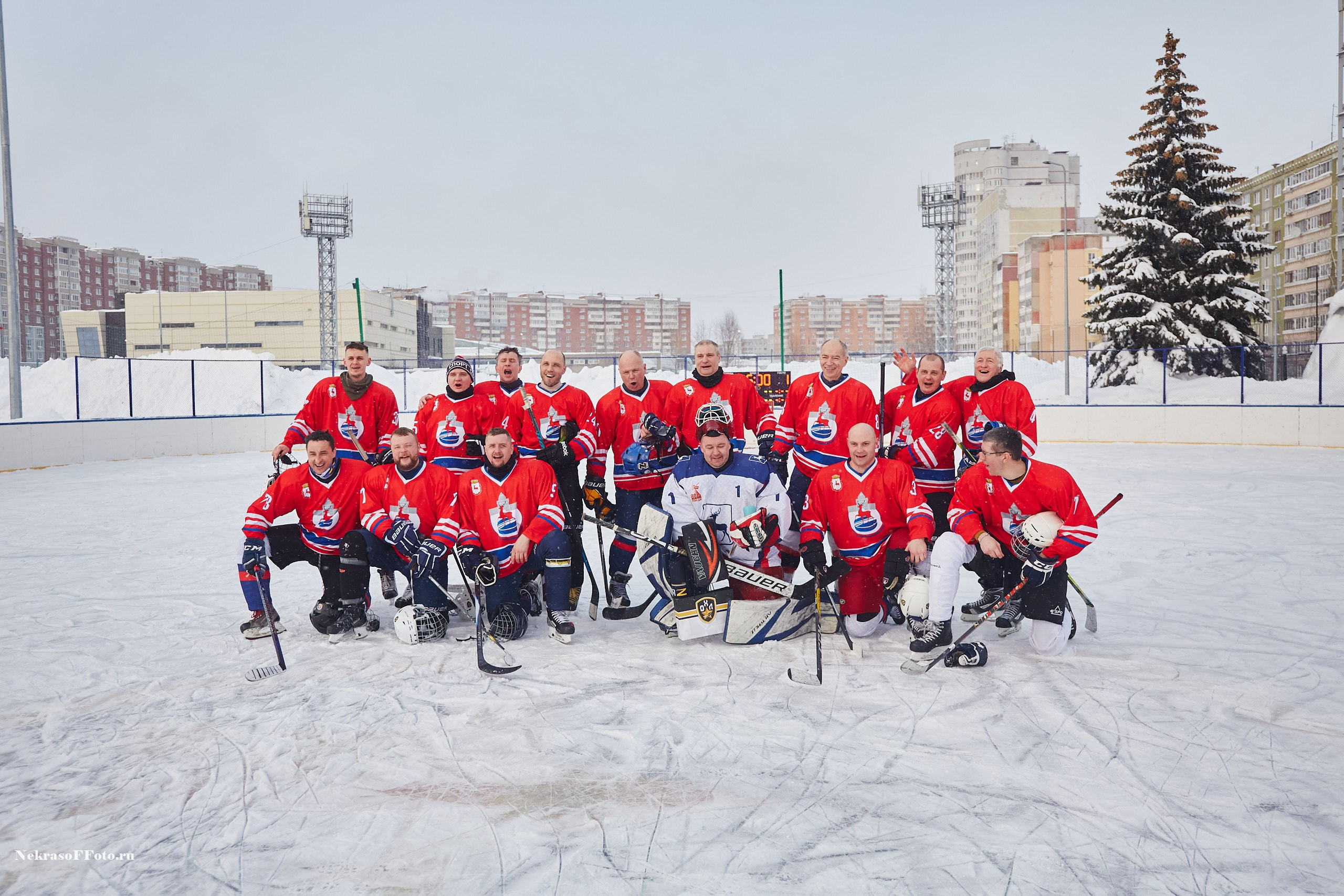 Турнир по хоккею «Русская классика» в рамках Офицерской хоккейной лиги. Спортивный фотограф Некрасов Денис