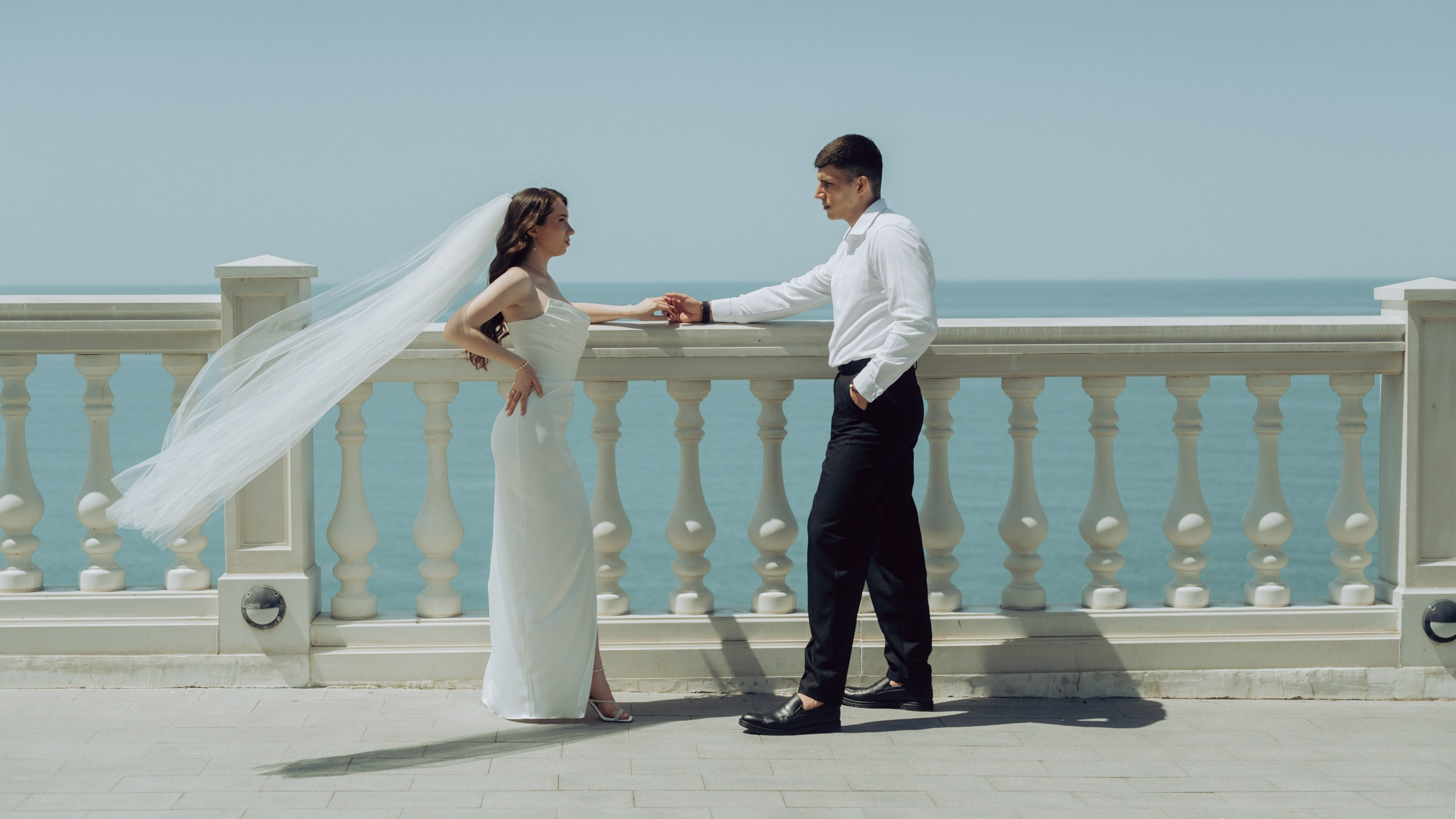 Белая набережная Анапа. Фотограф и Видеограф Анапа, Новороссийск, Краснодар. Алина и Женя