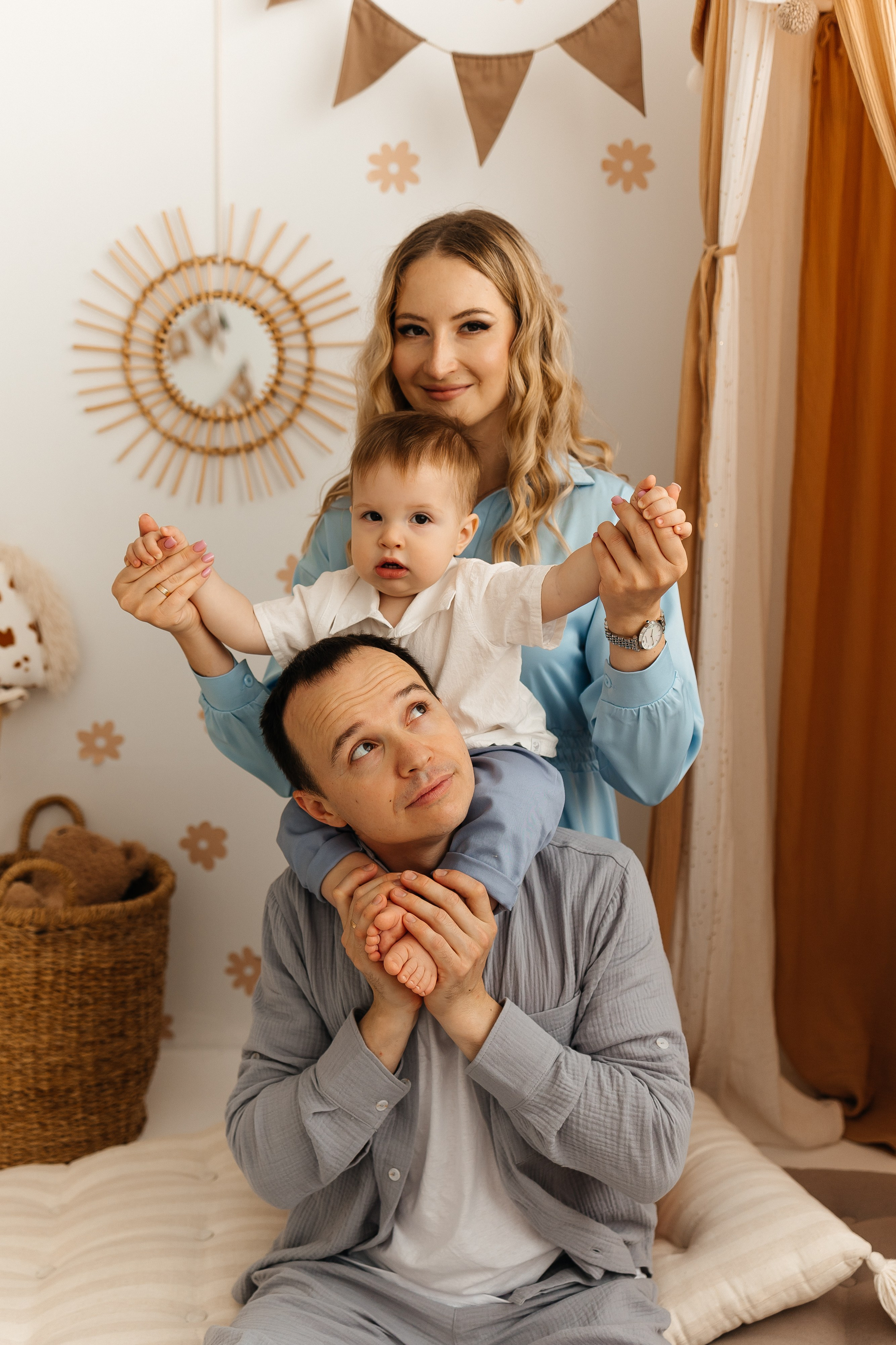 К годику Демьяна — фотостудия «My kitten». Семейный фотограф в Краснодаре Храмова Анна